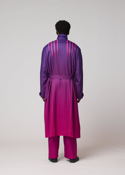 A model wears the IM MEN DAWN RAY coat.