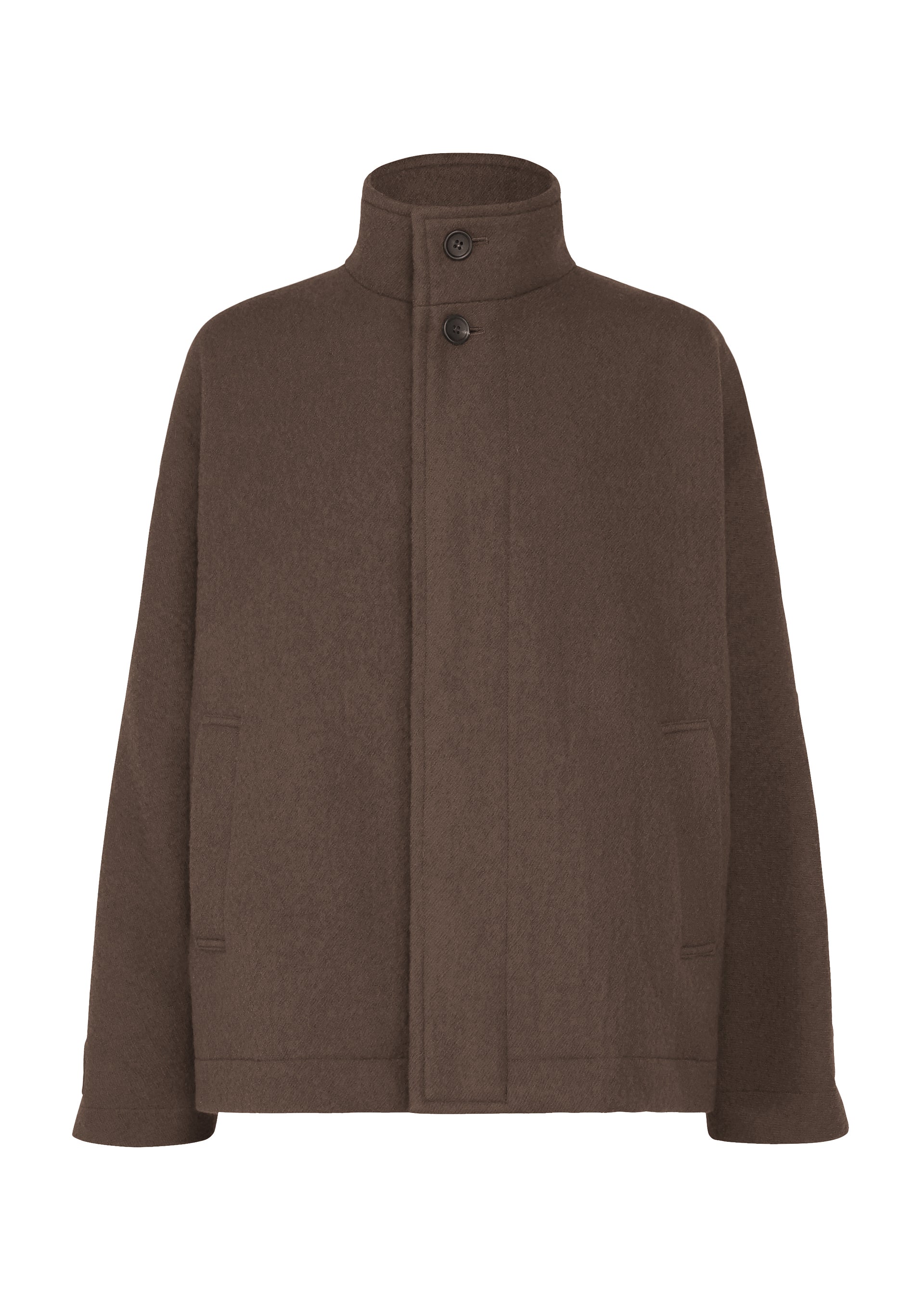FULLER WOOL Blouson Brown – ISSEY MIYAKE EU