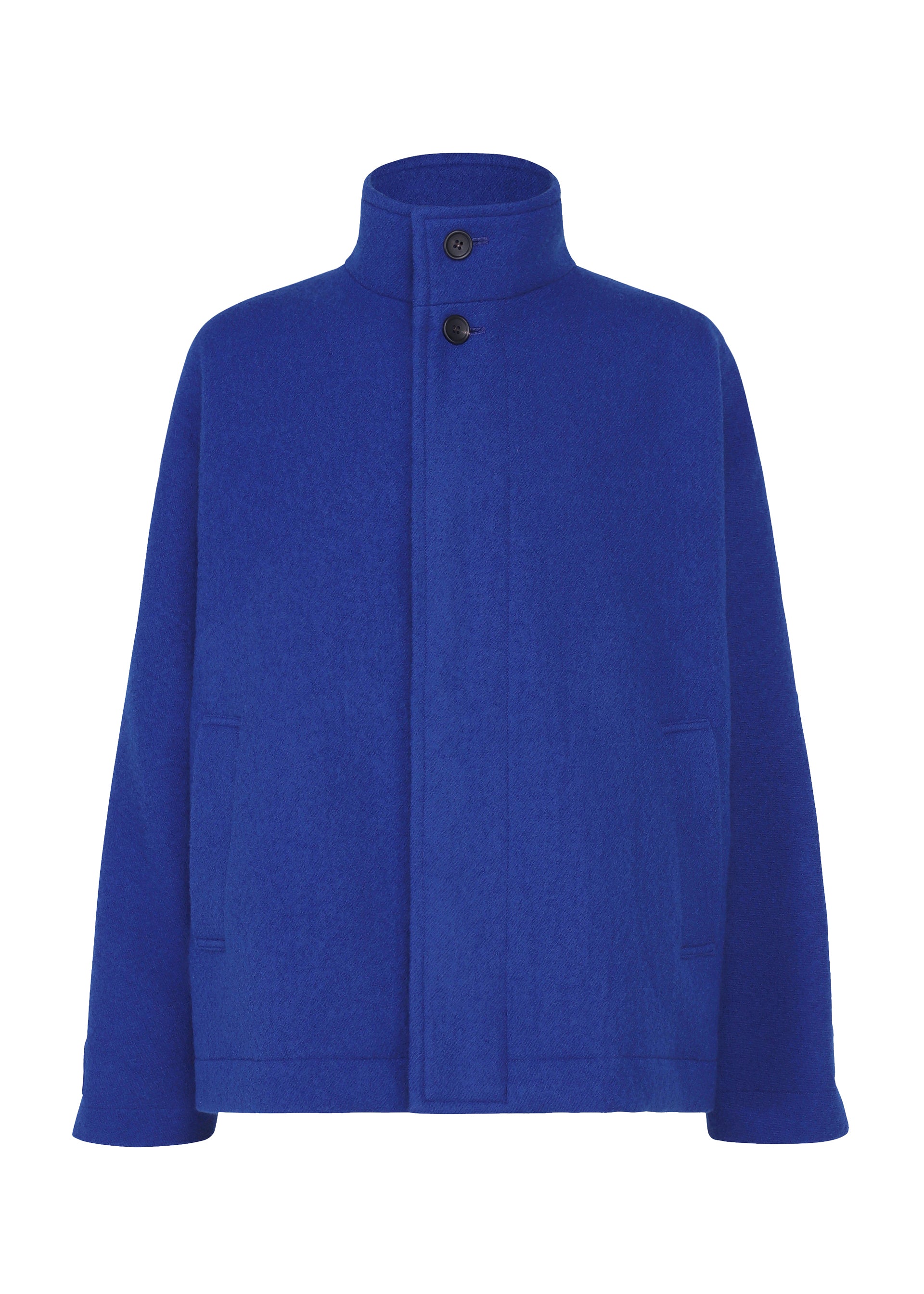 FULLER WOOL Blouson Blue – ISSEY MIYAKE EU