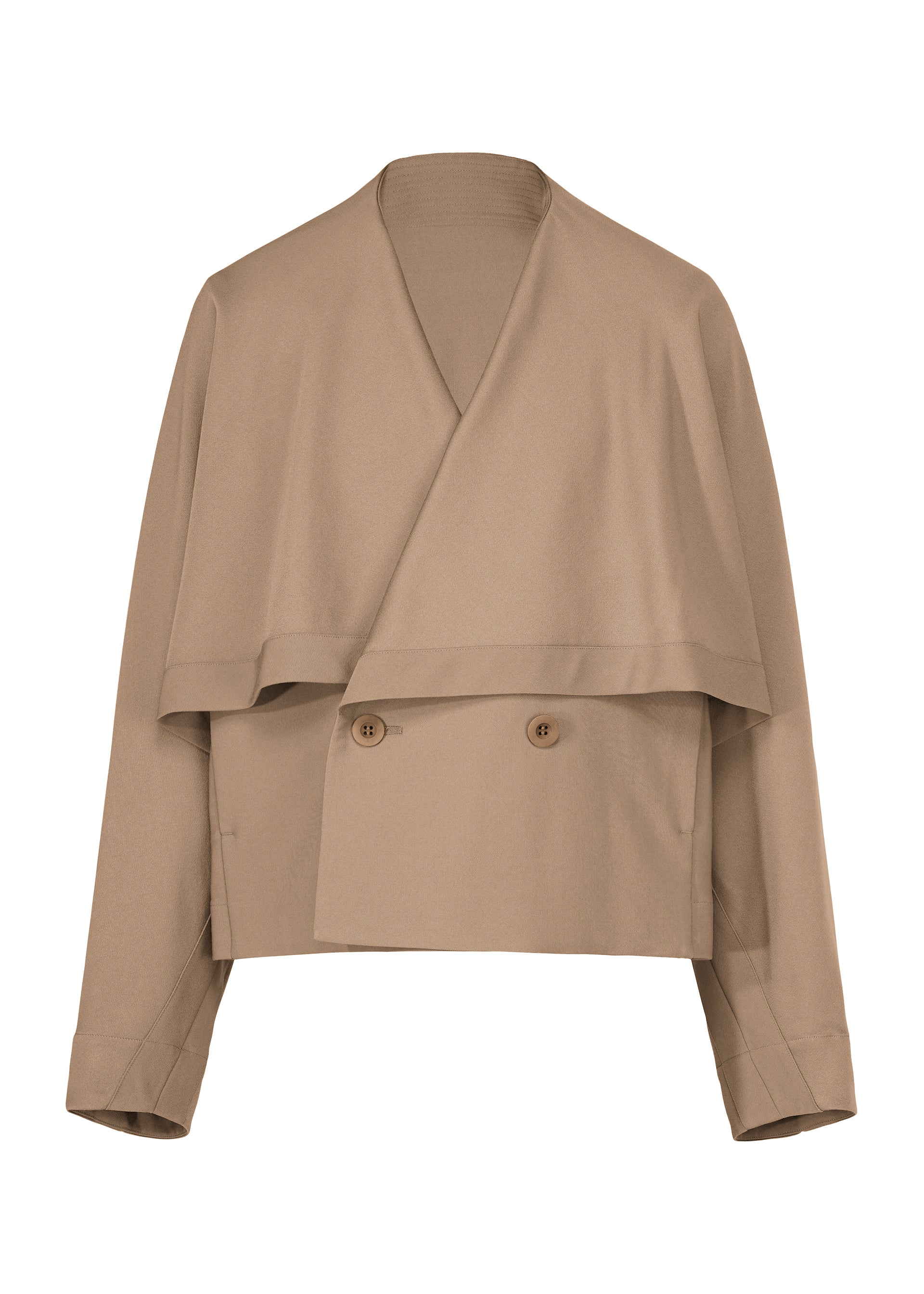 FRONT BACK Jacket Beige – ISSEY MIYAKE EU