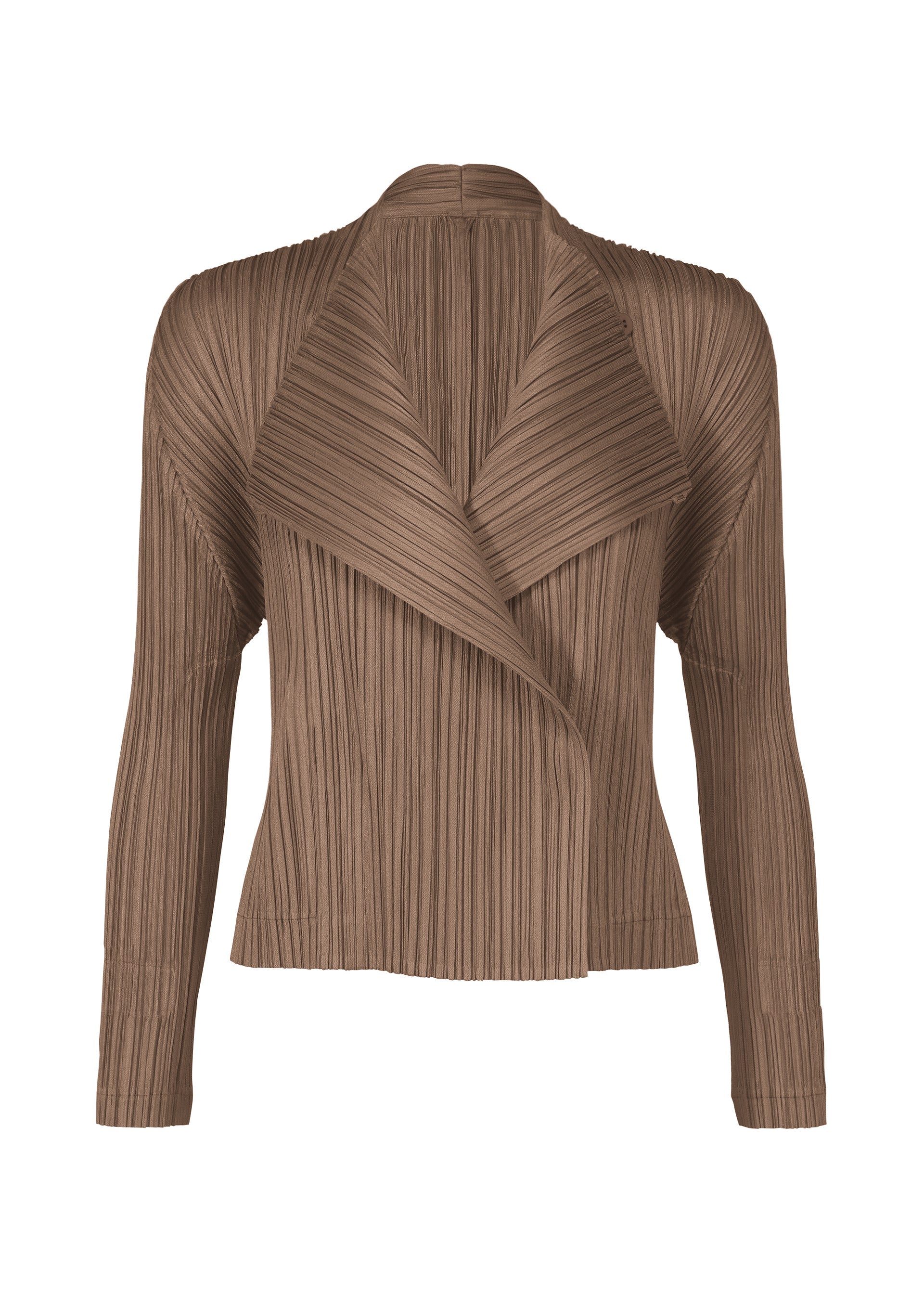 PLEATS JACKET Jacket Brown – ISSEY MIYAKE EU PLEATS JACKET Jacket Brown – ISSEY MIYAKE EU