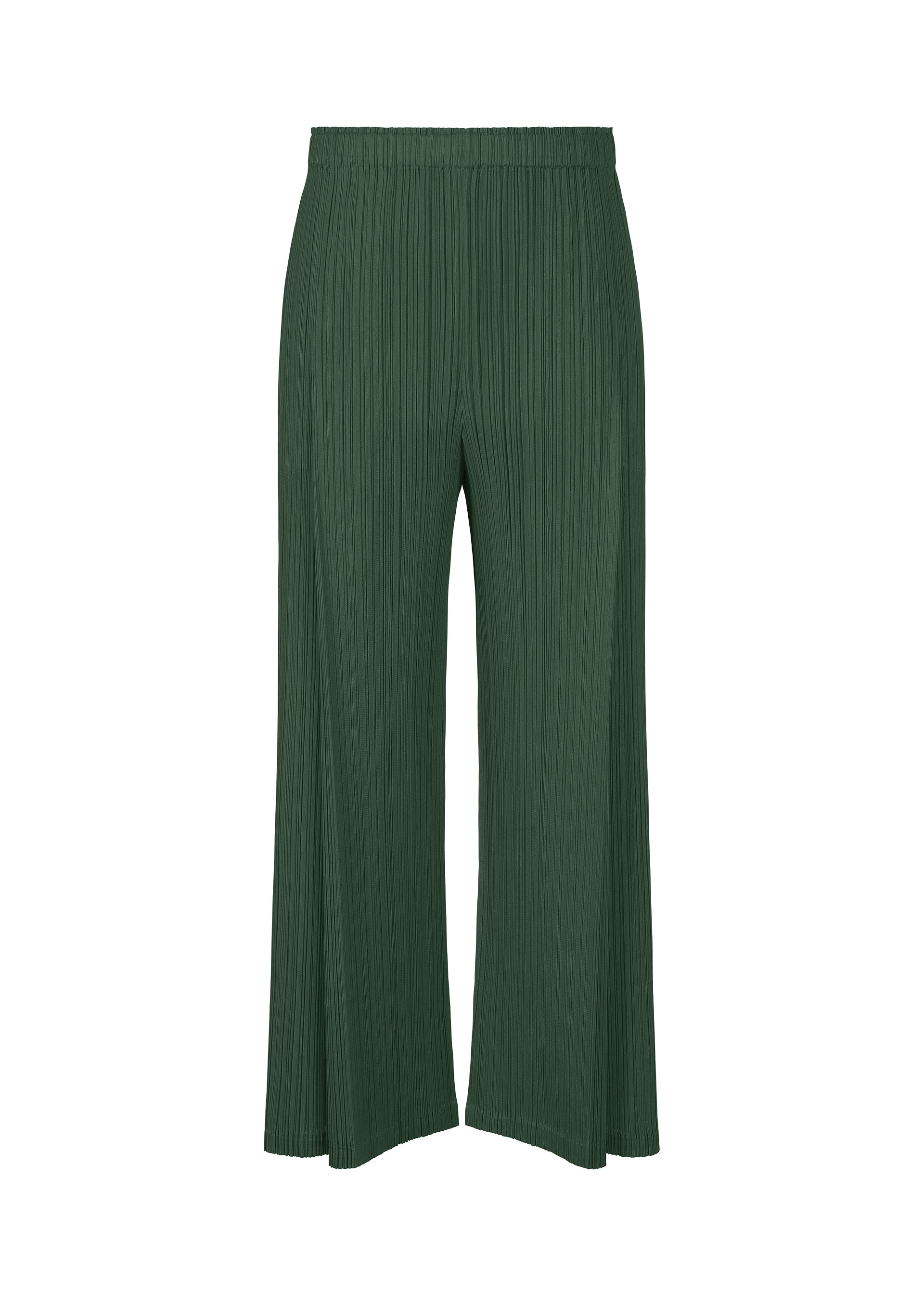 MONTHLY COLORS : DECEMBER Trousers Forest Green – ISSEY MIYAKE EU