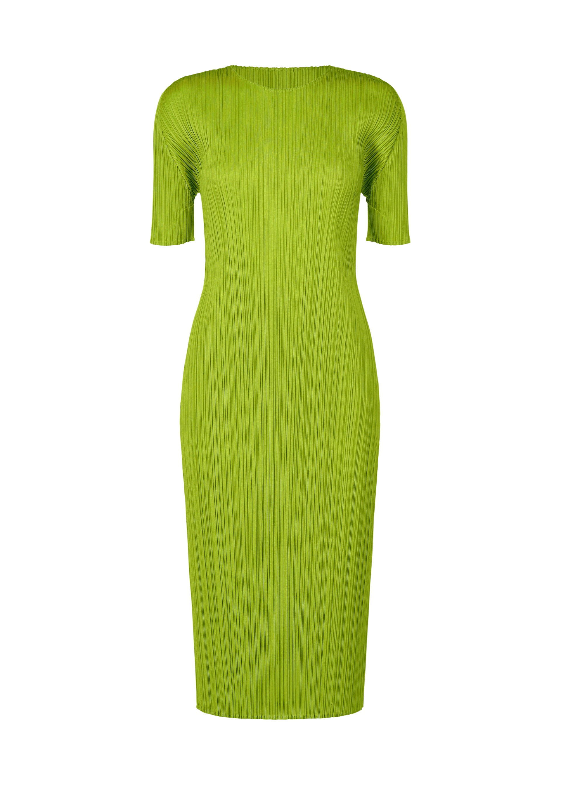 MONTHLY COLORS : AUGUST Dress Yellow Green ISSEY MIYAKE EU MONTHLY COLORS : AUGUST Dress Yellow Green ISSEY MIYAKE EU