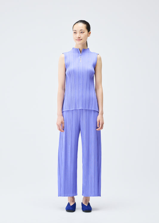 MELLOW PLEATS Top Cream Yellow