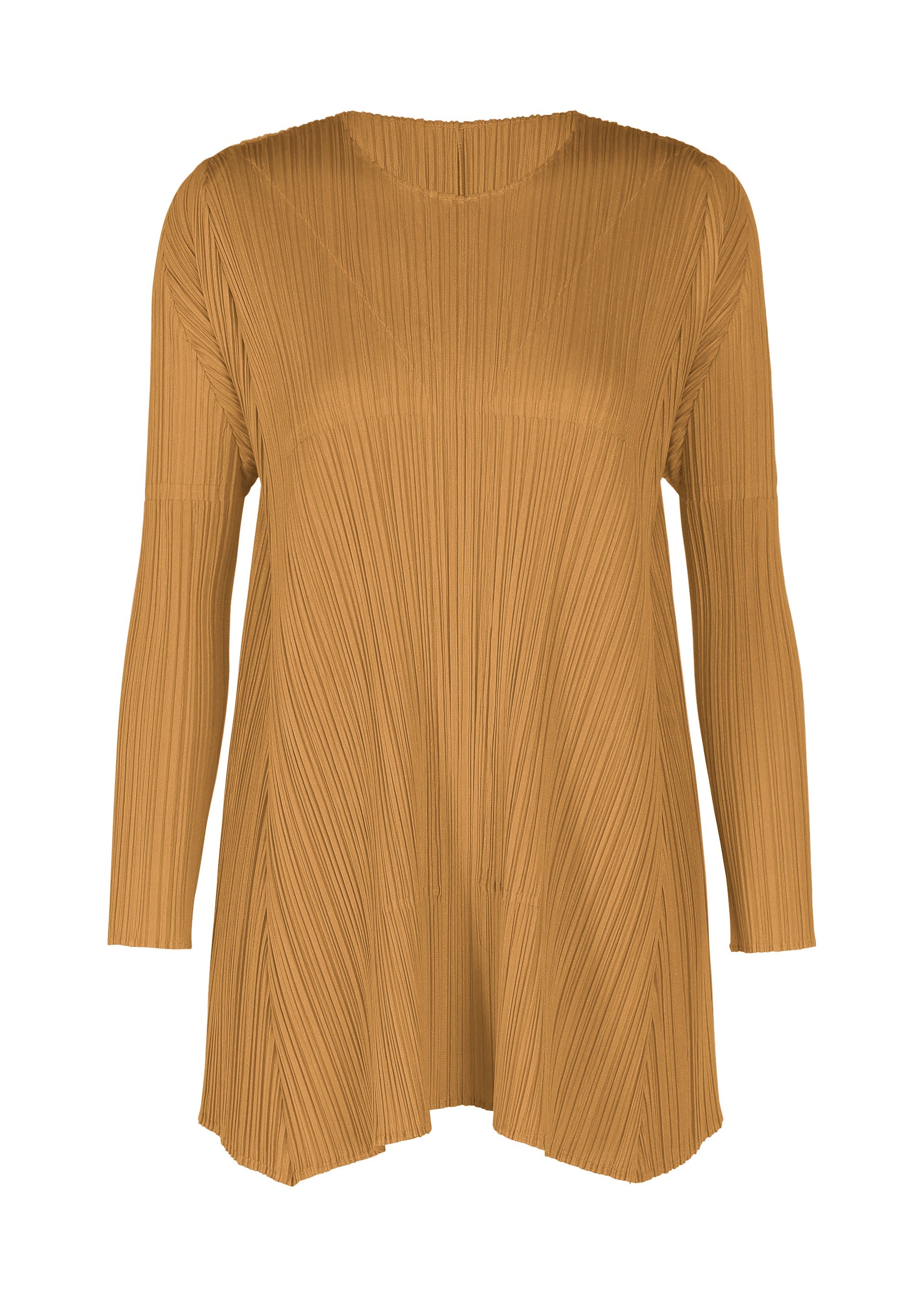 EFFICIENT SQUARE 2 Top Camel Brown – ISSEY MIYAKE EU