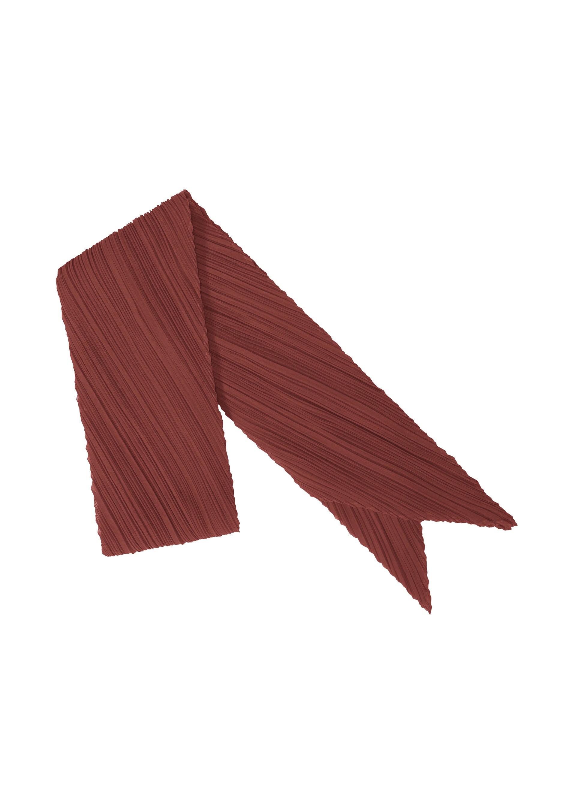 MONTHLY SCARF OCTOBER Stole Brown Red – ISSEY MIYAKE EU