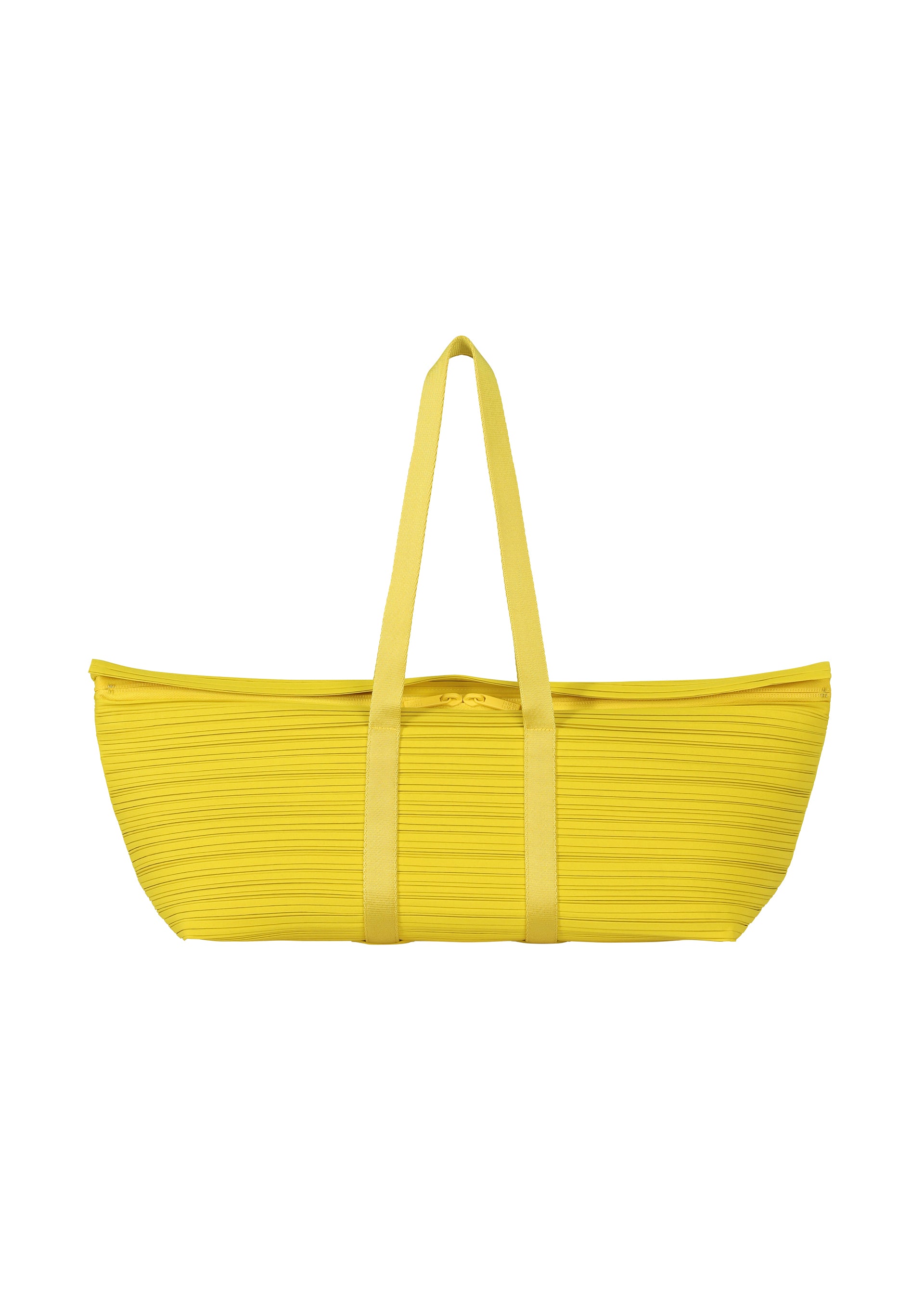PLEATS BOSTON BAG Bag Canary Yellow – ISSEY MIYAKE EU