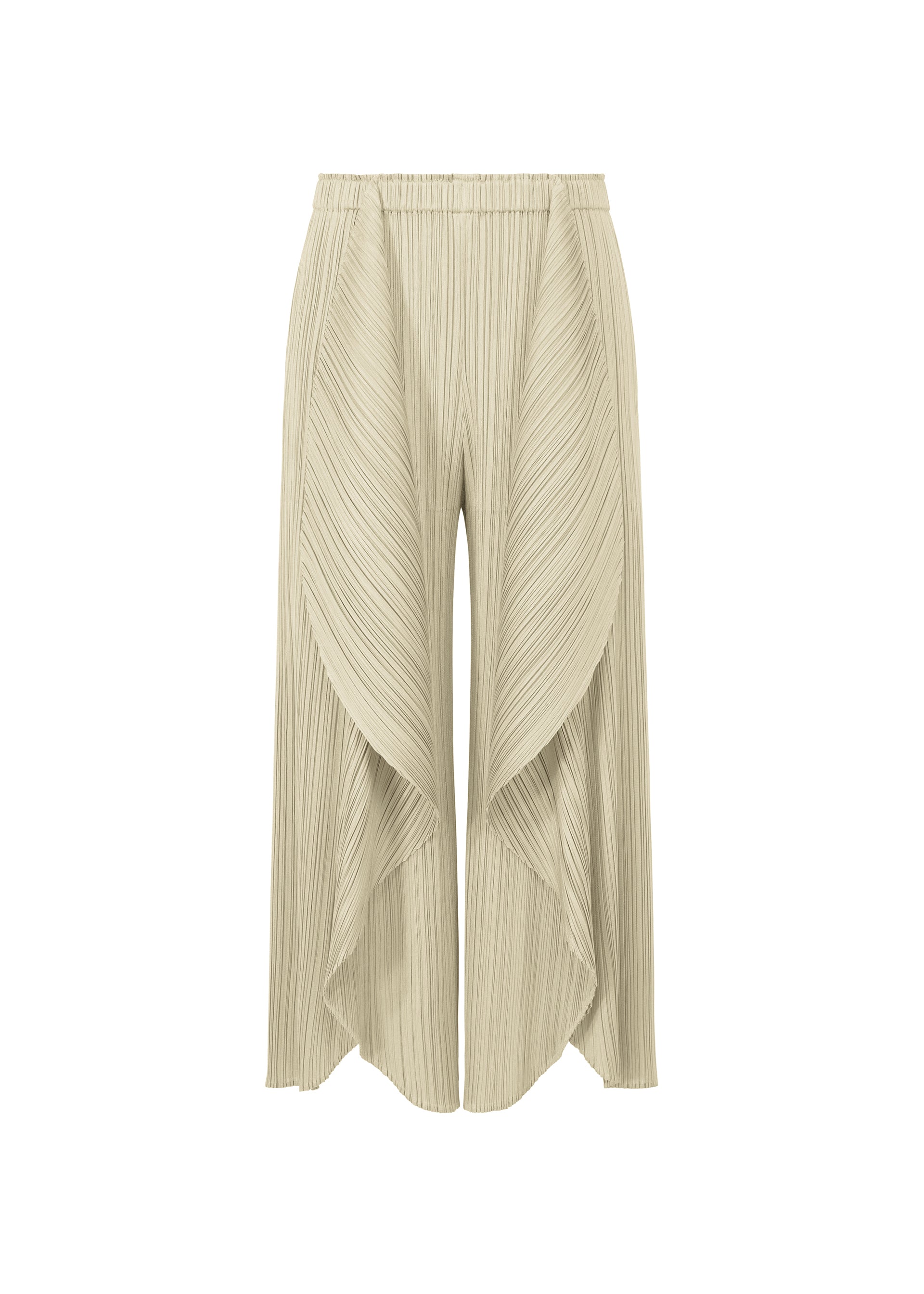 LEAF Trousers Greige – ISSEY MIYAKE EU