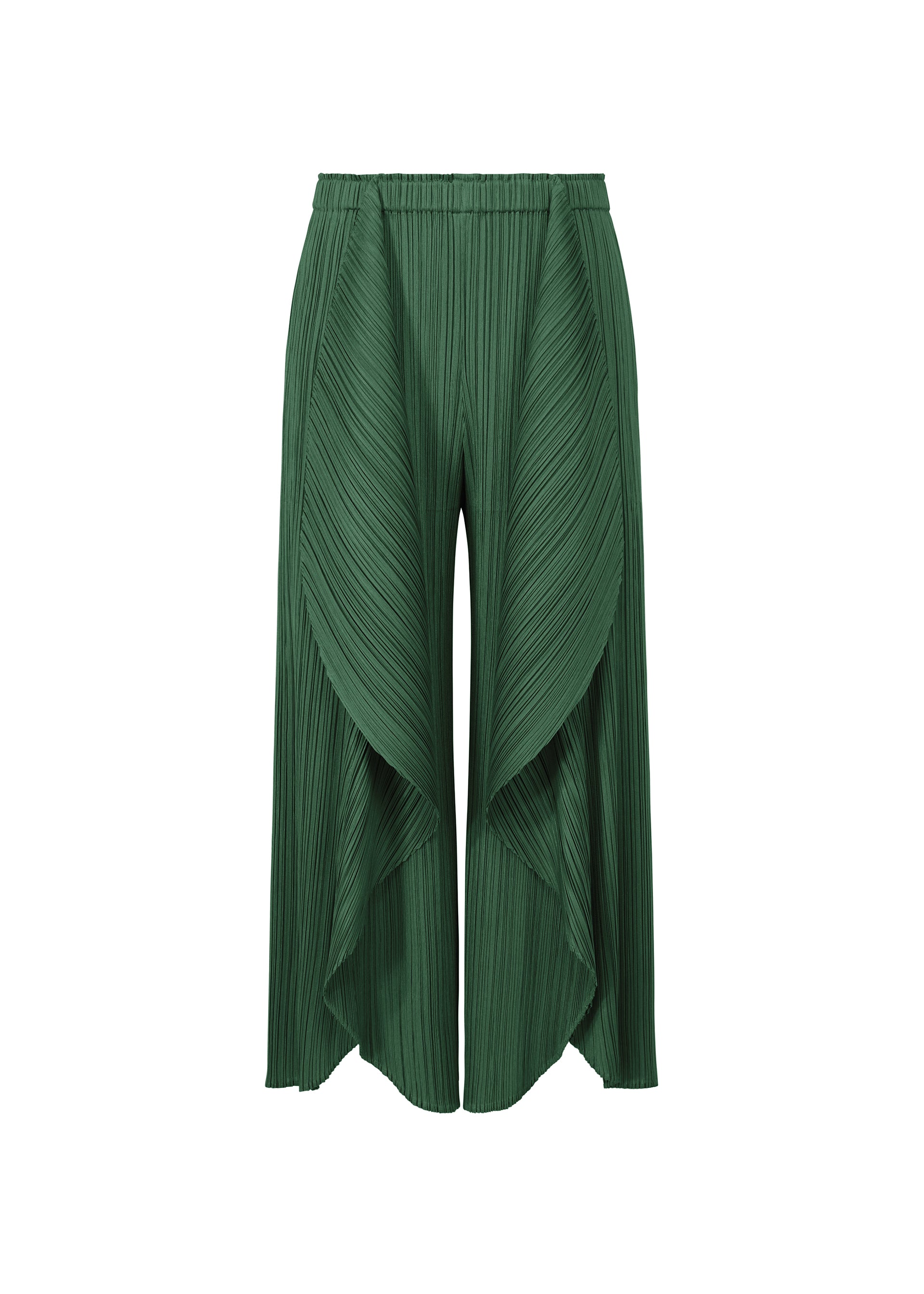 【PLEATS PLEASE 】 LEAF DARK GREEN サイズ3 LEAF Trousers Dark Green – ISSEY MIYAKE EU
