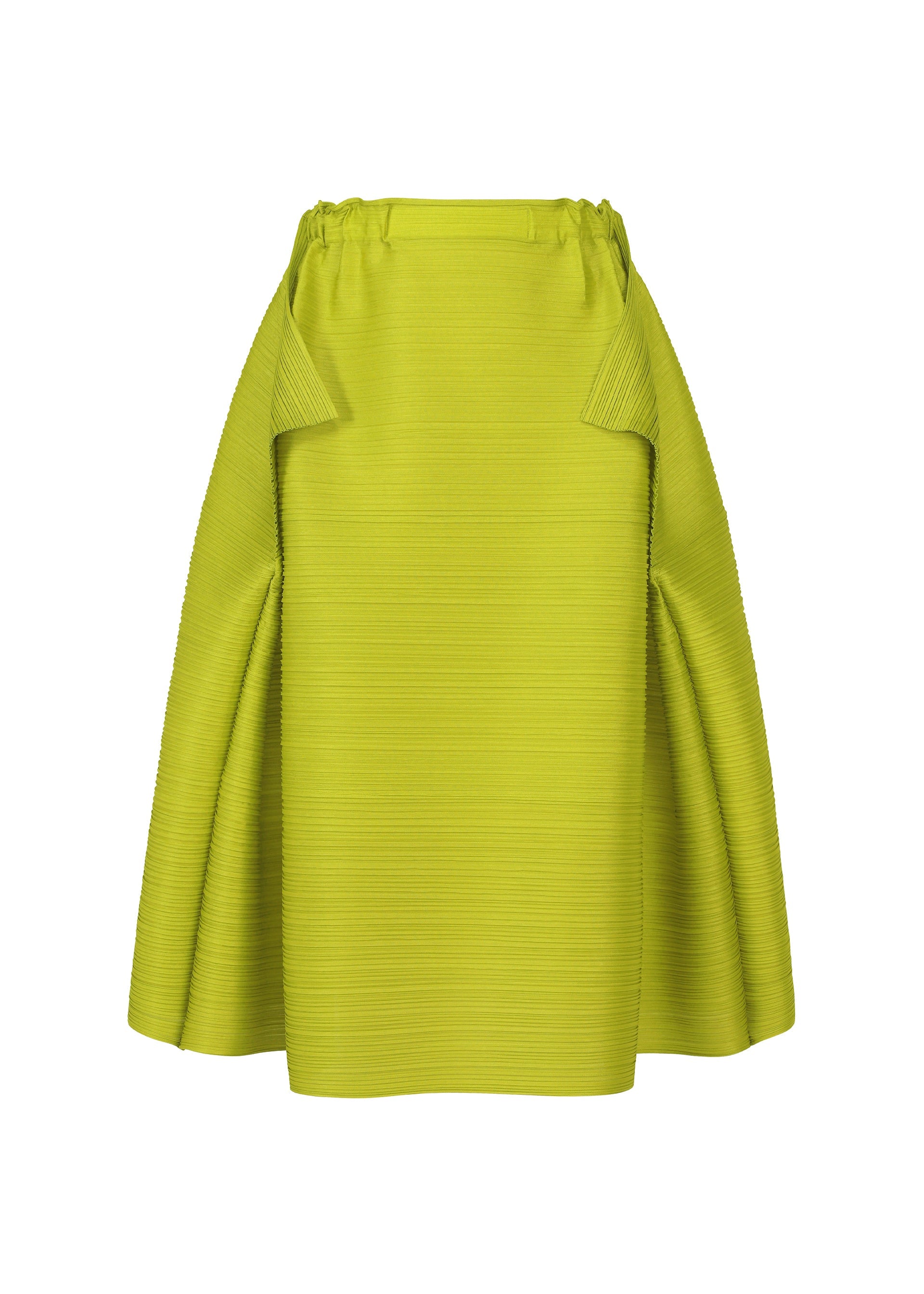 BOUNCY BASKET Skirt Yellow Green – ISSEY MIYAKE EU