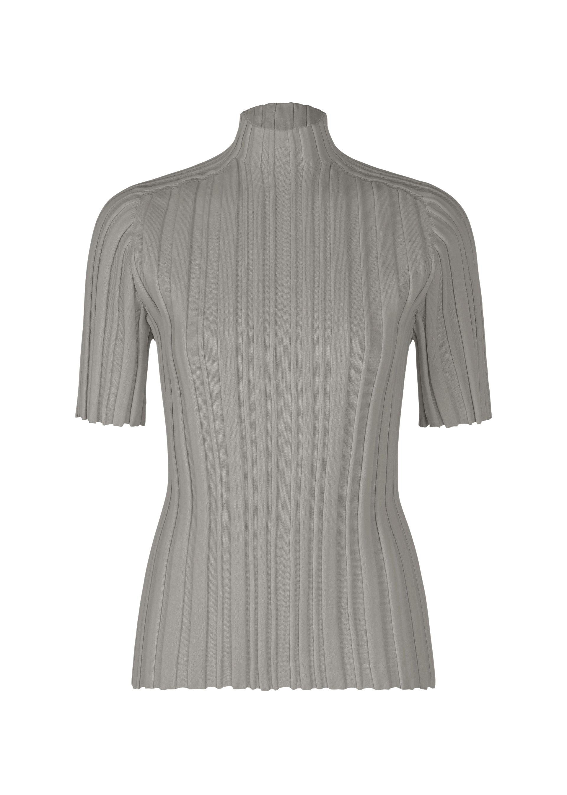 RIB KNIT Top Grey – ISSEY MIYAKE EU