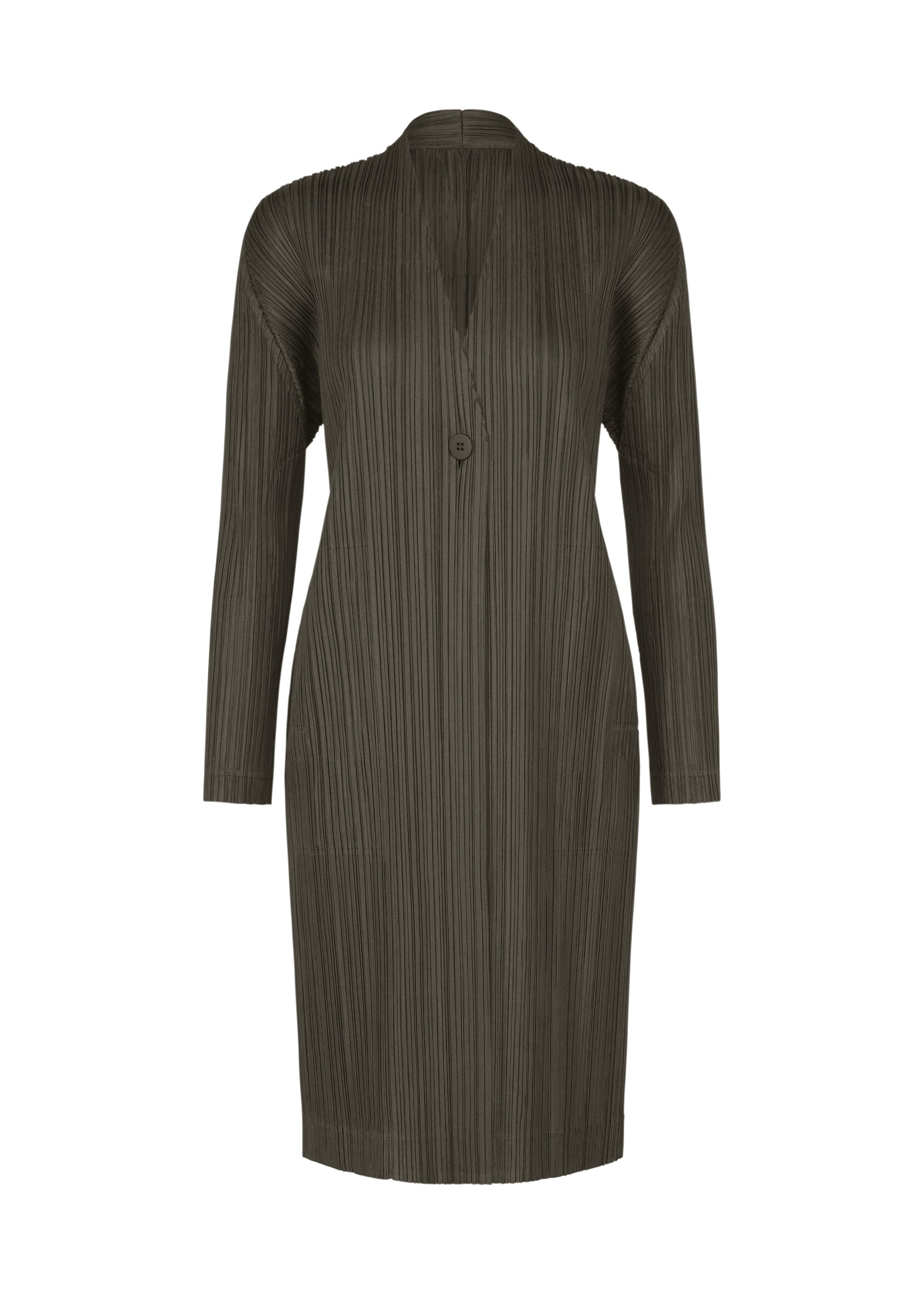 PLEATS JACKET Coat Charcoal – ISSEY MIYAKE EU