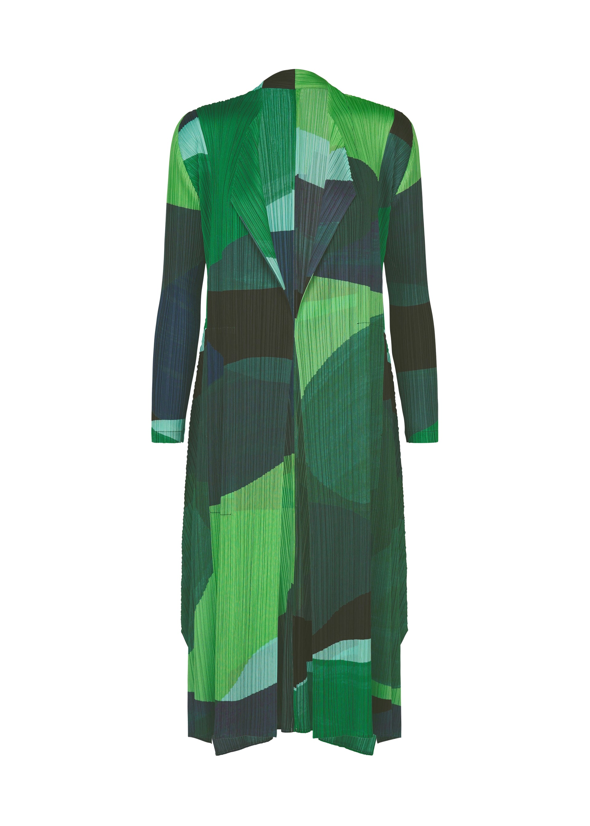 ORBIT Coat Green – ISSEY MIYAKE EU