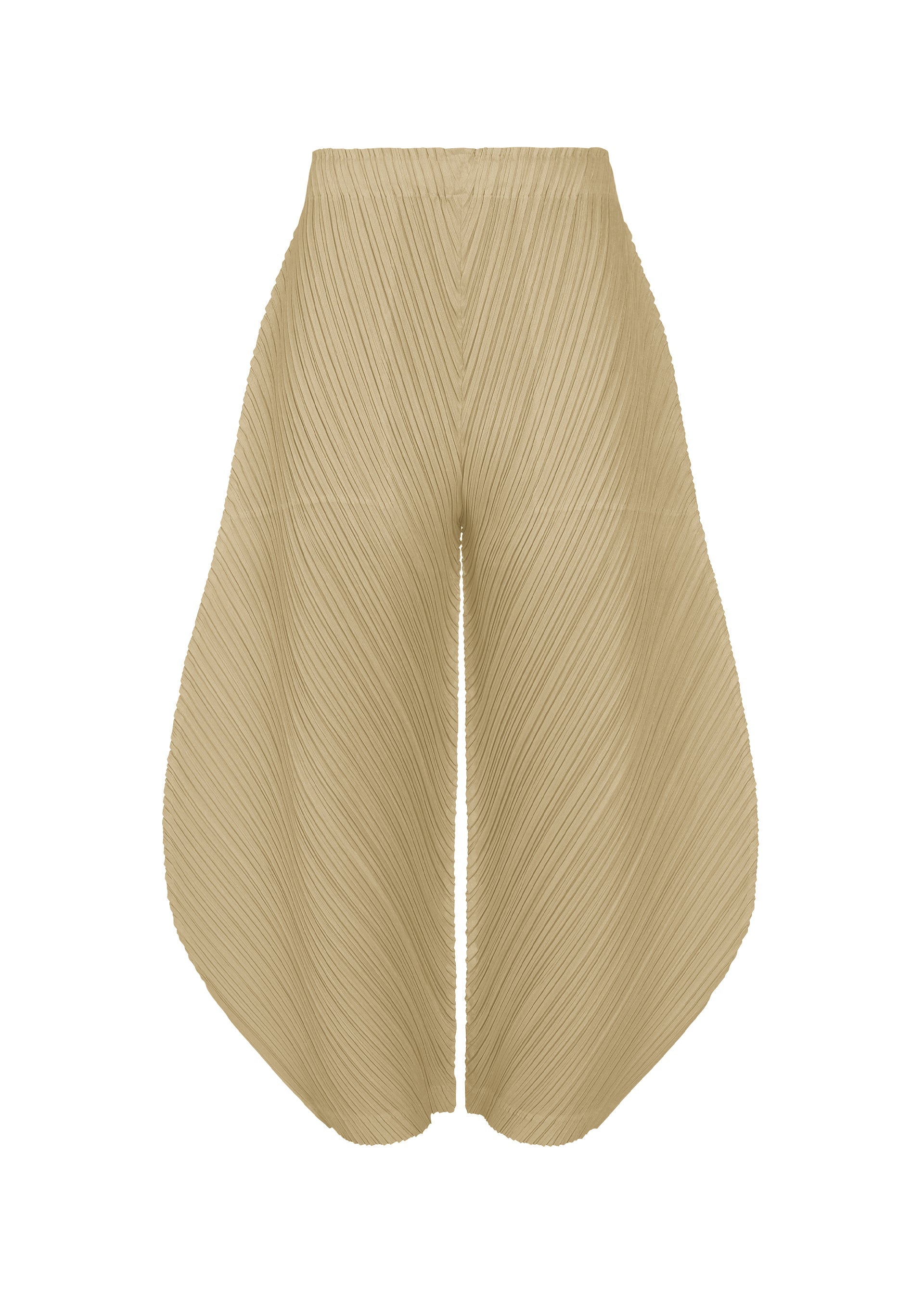 THICKER BOTTOMS 1 Trousers Sand Beige – ISSEY MIYAKE EU