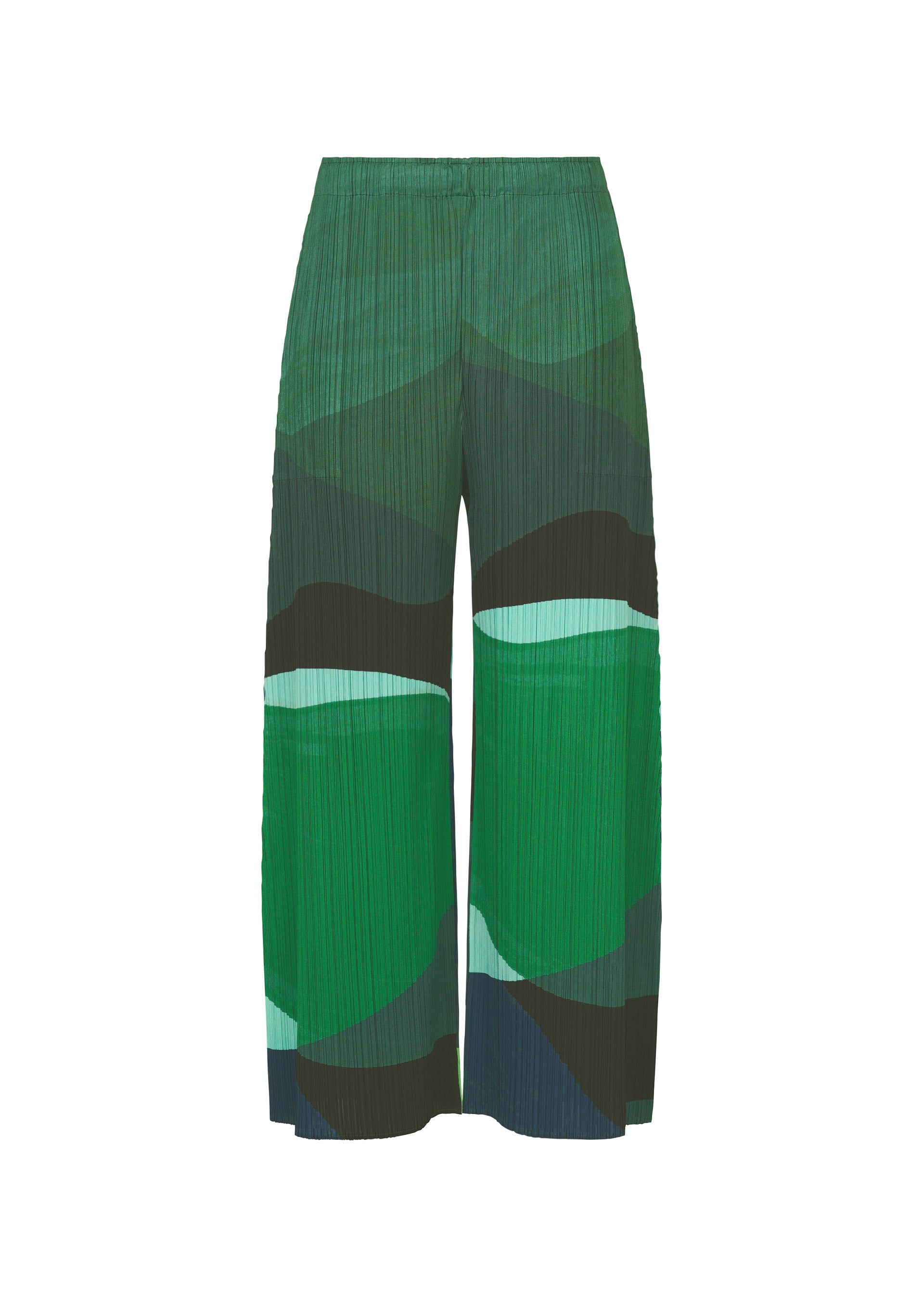 ORBIT Trousers Green – ISSEY MIYAKE EU