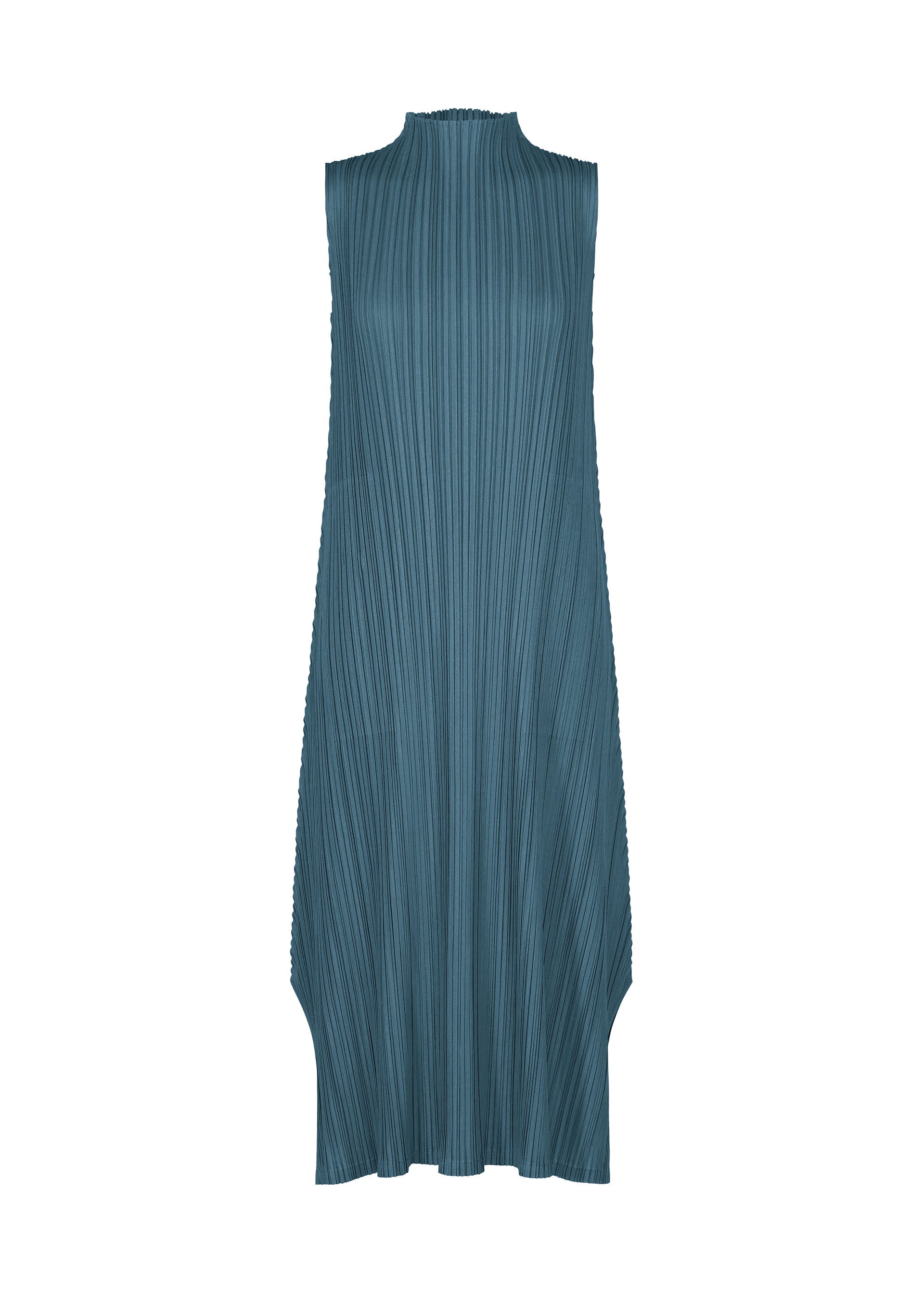 MELLOW PLEATS Dress Cerulean Blue – ISSEY MIYAKE EU