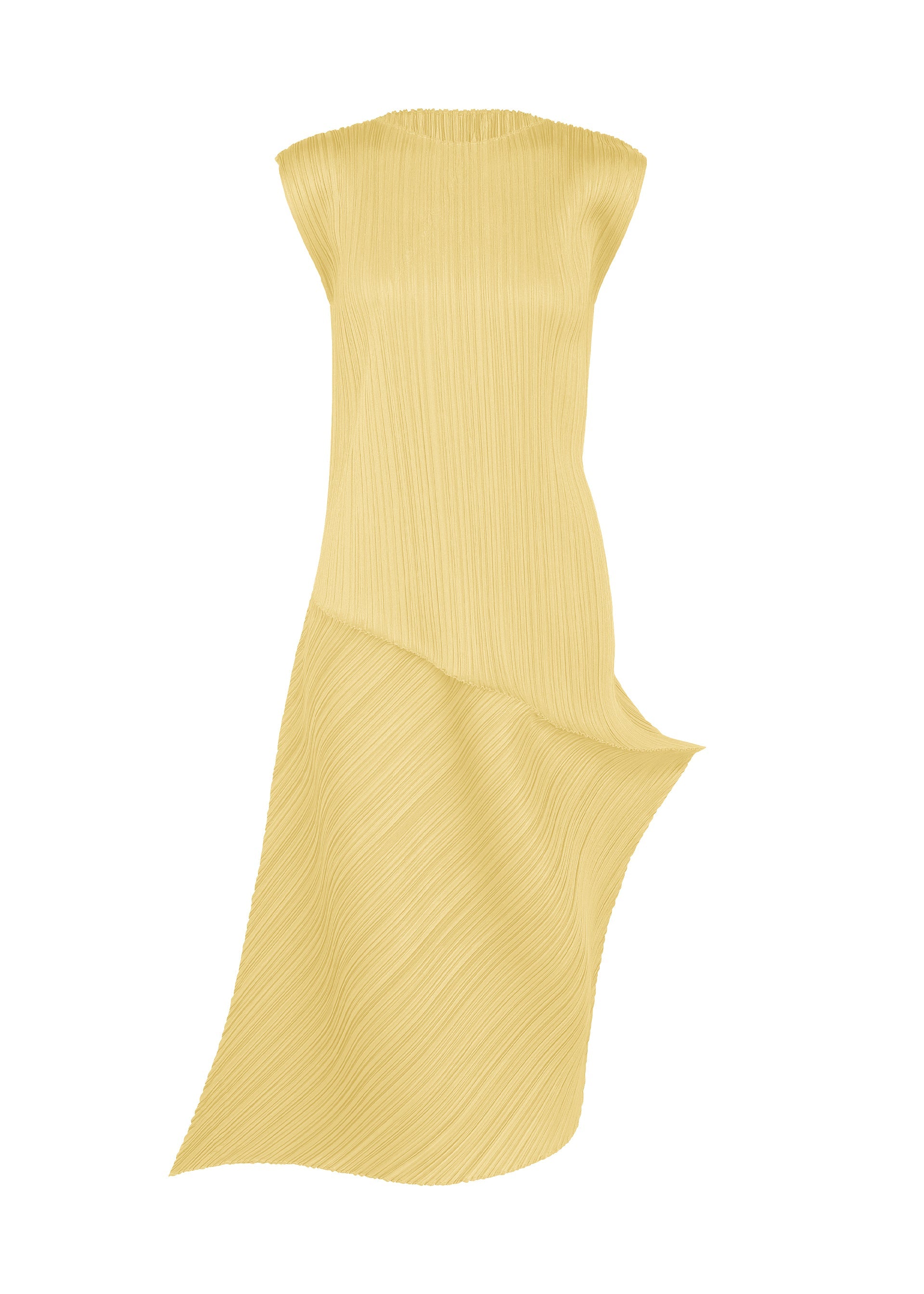 LEAP Dress Pale Yellow – ISSEY MIYAKE EU