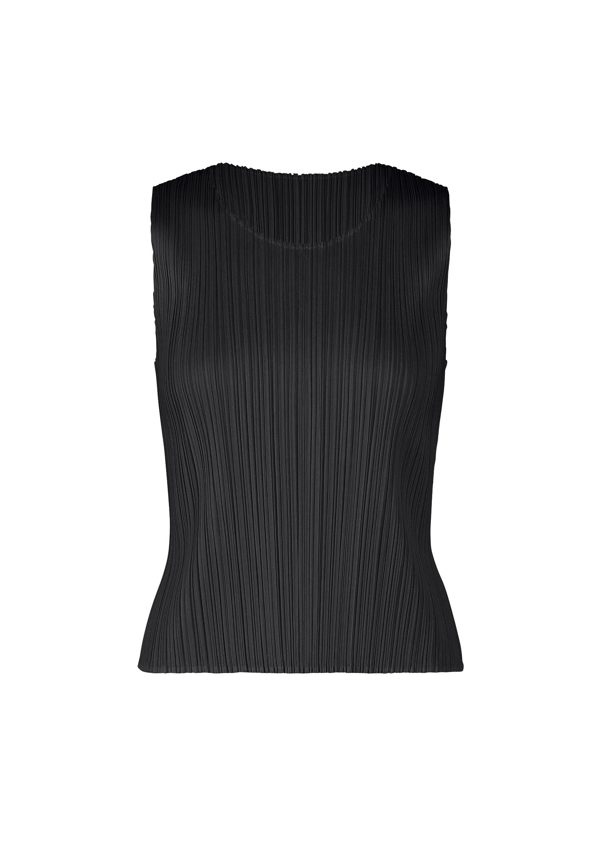 Tシャツ(半袖+袖なし) PLEATS PLEASE ISSEY MIYAKE - PLEATS PLEASE MONTHLY JULY LIGHT BEIGE3 MONTHLY COLORS : JULY Shirt Black – ISSEY MIYAKE EU
