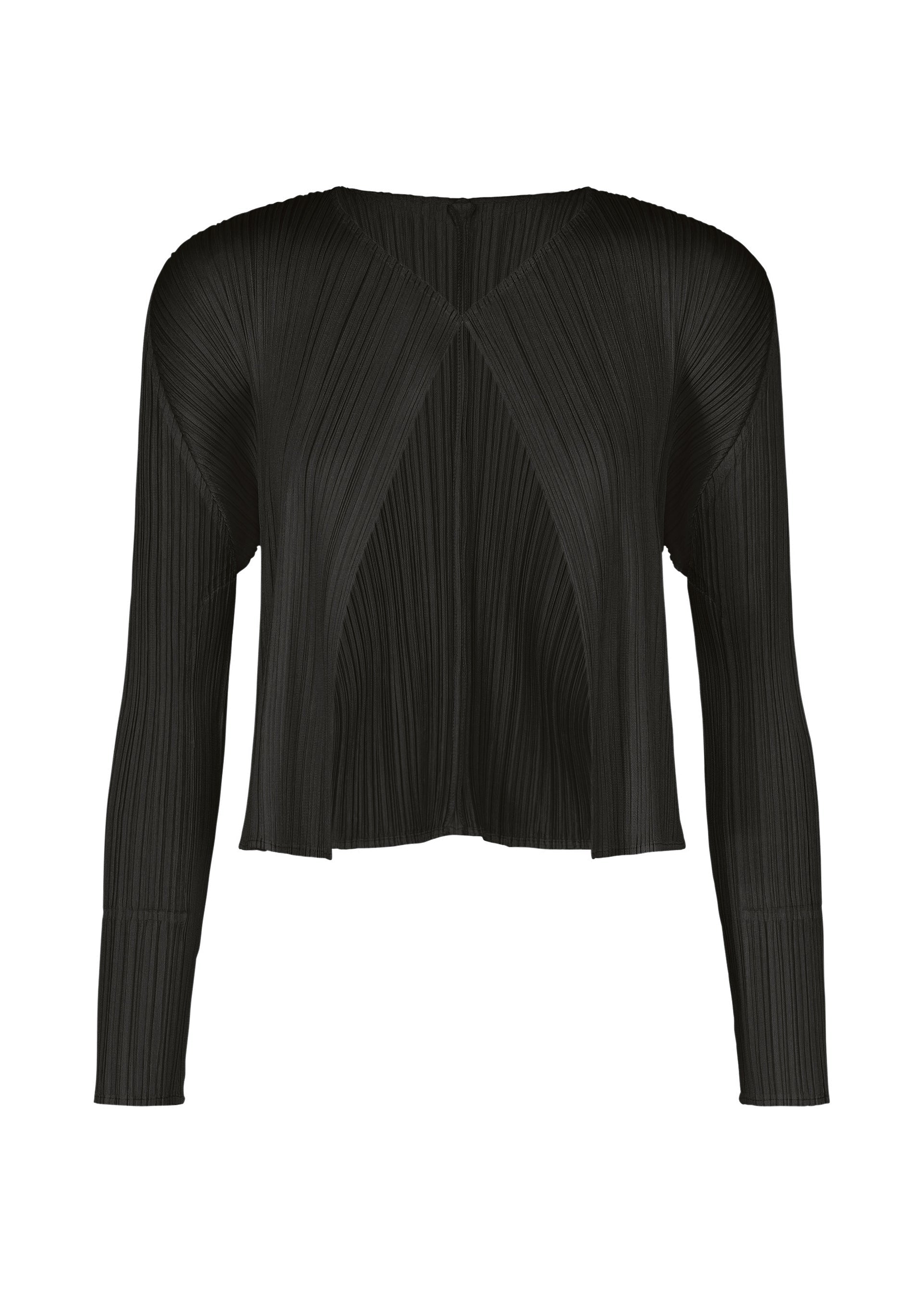 MONTHLY COLORS : SEPTEMBER Cardigan Black – ISSEY MIYAKE EU