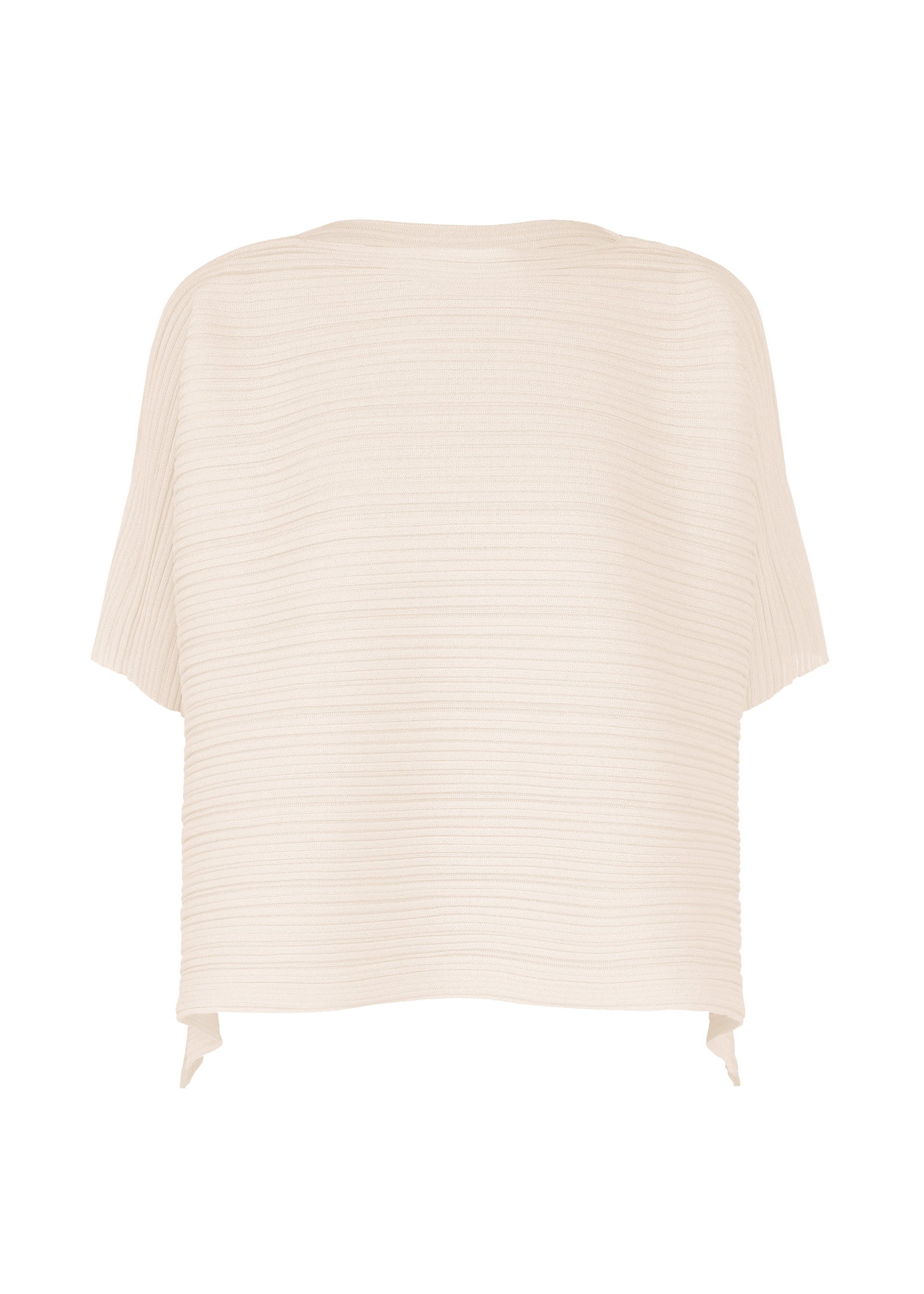 PAPER BOUNCE KNIT Shirt White – ISSEY MIYAKE EU