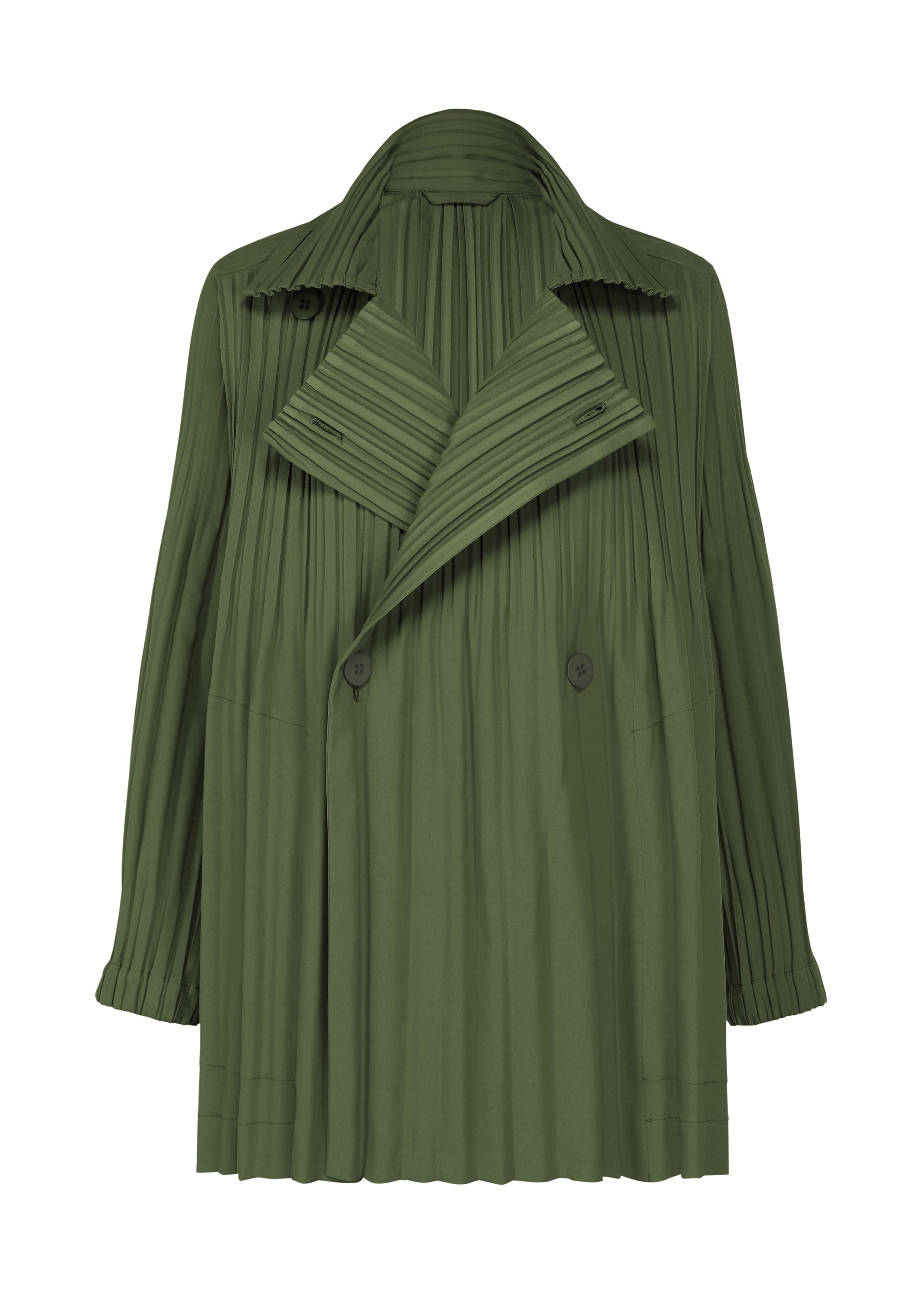 SMOOTH COAT Coat Khaki – ISSEY MIYAKE EU