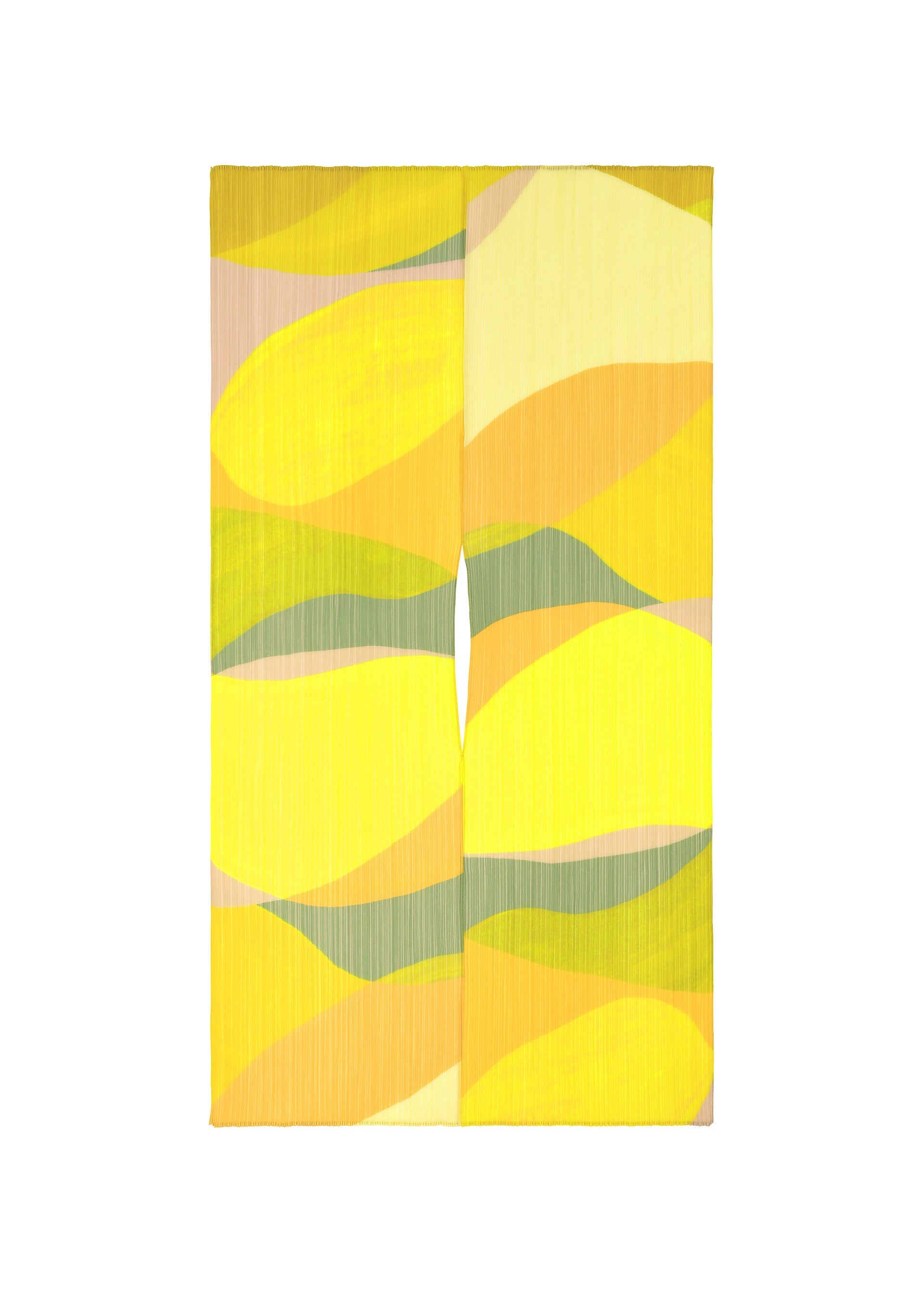 ORBIT MADAME-T Stole Yellow – ISSEY MIYAKE EU
