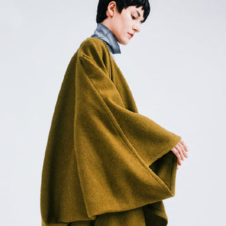 DRAPE COAT