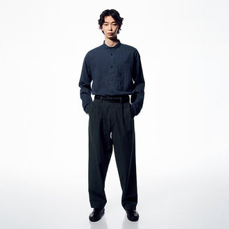 DOUBLE FACE COTTON SHIRT