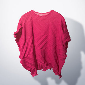 ZIG ZAG SEE-THROUGH CREPE