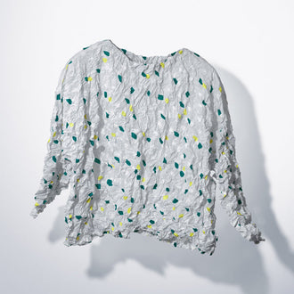 TIME DOTS VELOUR MERINGUE