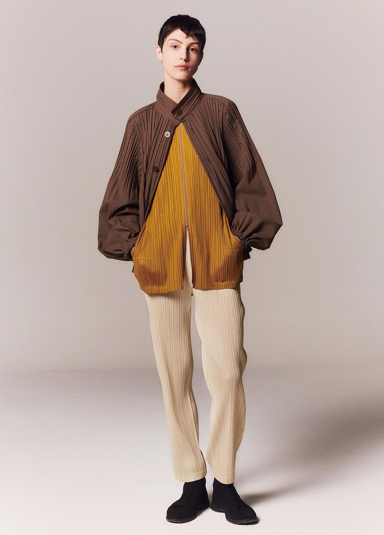 PLEATS PLEASE ISSEY MIYAKE LOOK 27