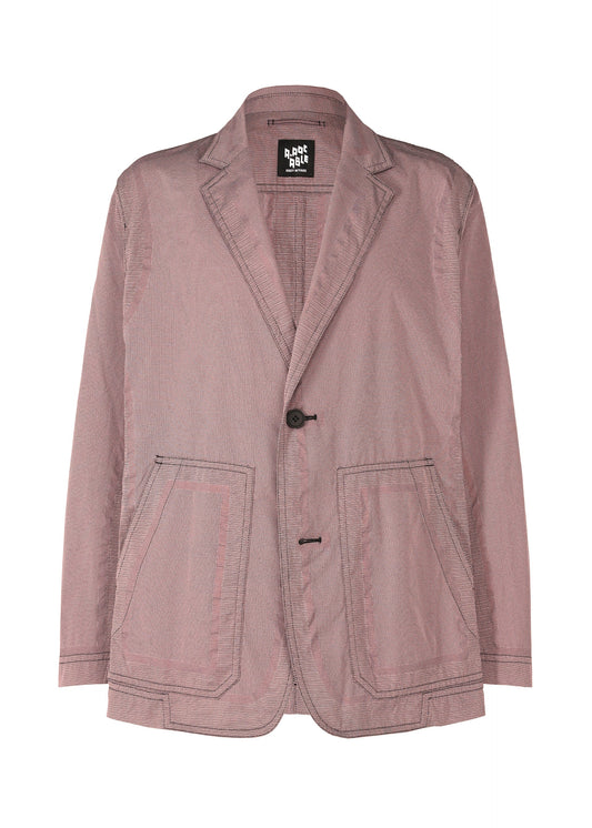 A product shot of the A-POC ABLE ISSEY MIYAKE TYPE U 001 jacket in pink (22).