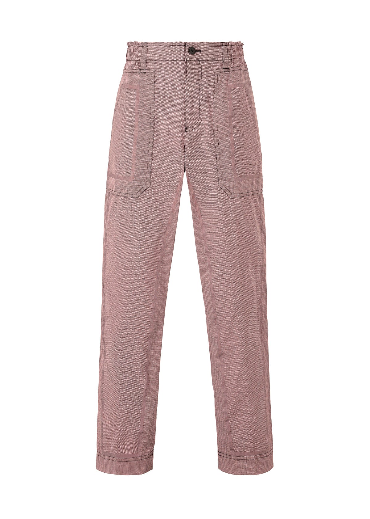 A product shot of the A-POC ABLE ISSEY MIYAKE TYPE U 001 trousers in pink (22).