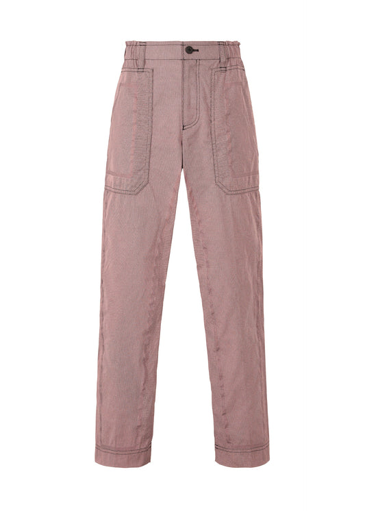 A product shot of the A-POC ABLE ISSEY MIYAKE TYPE U 001 trousers in pink (22).