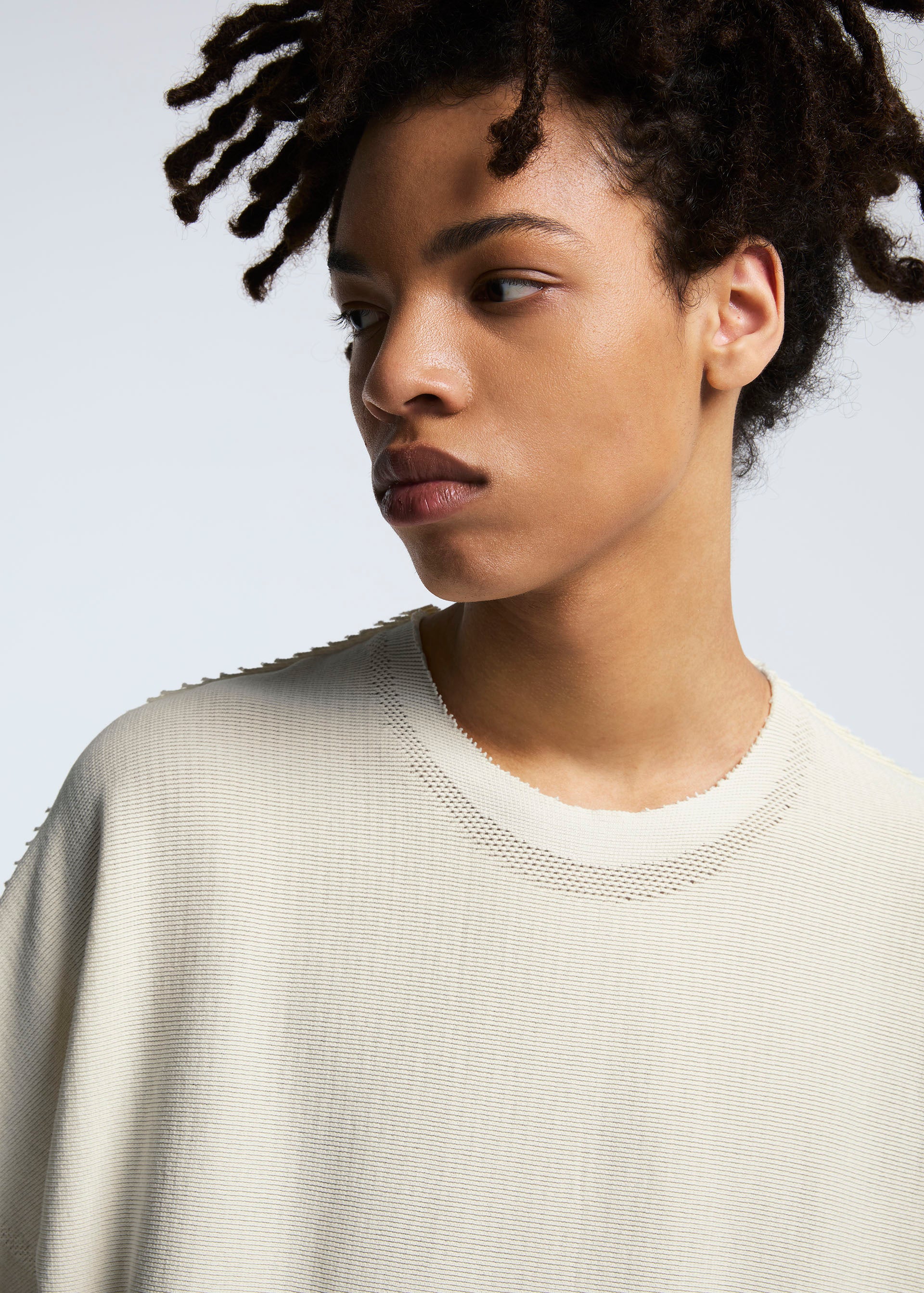 TYPE-A 004 Top Turquoise Blue