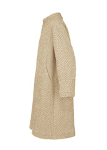 A detail shot of the A-Poc Able Issey Miyake TYPE O 011 coat.