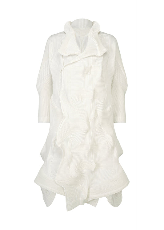 A product shot of the A-Poc Able Issey Miyake TYPE O 020 coat in .