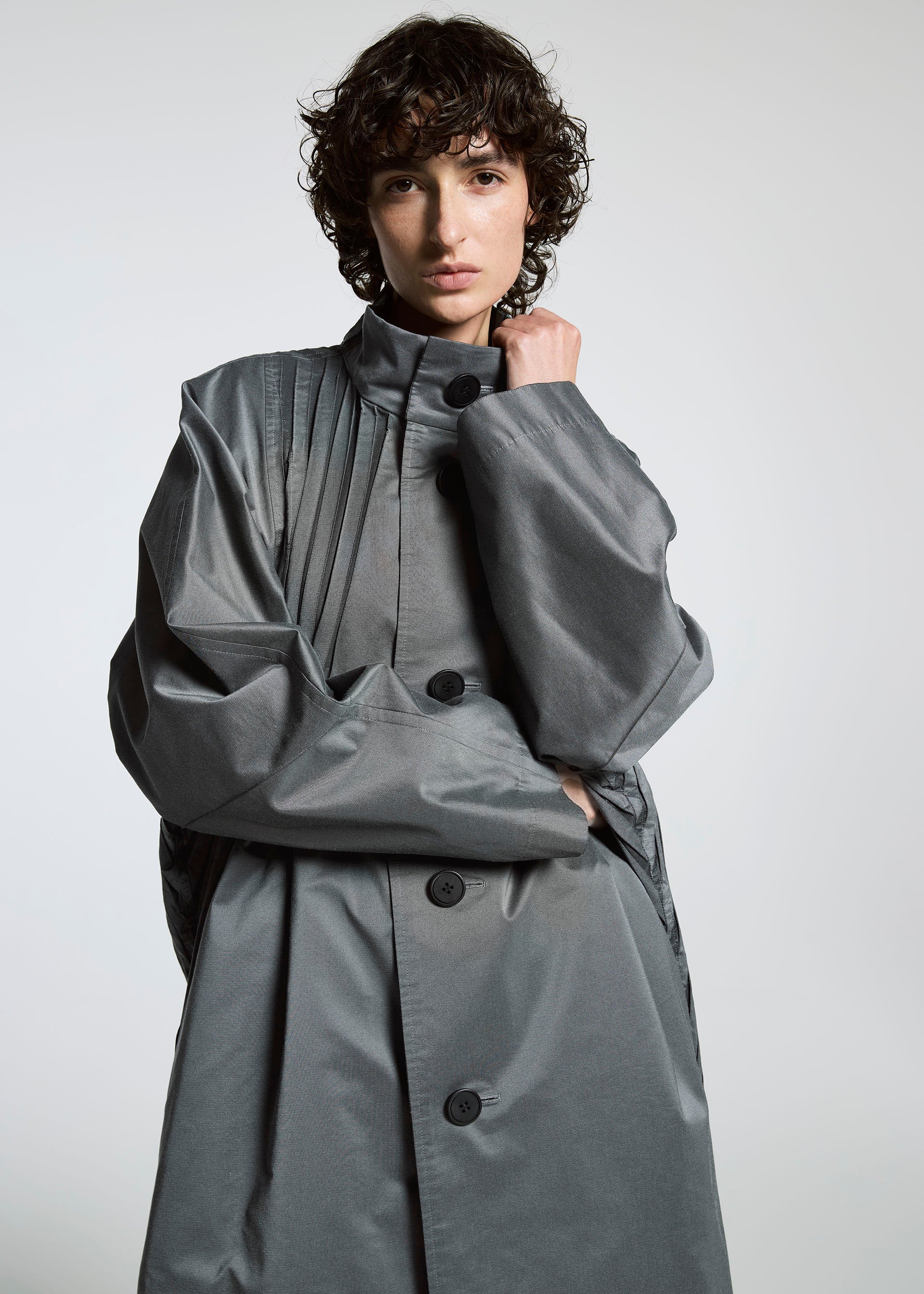 TYPE-S 001-1 Coat Dark Grey – ISSEY MIYAKE EU
