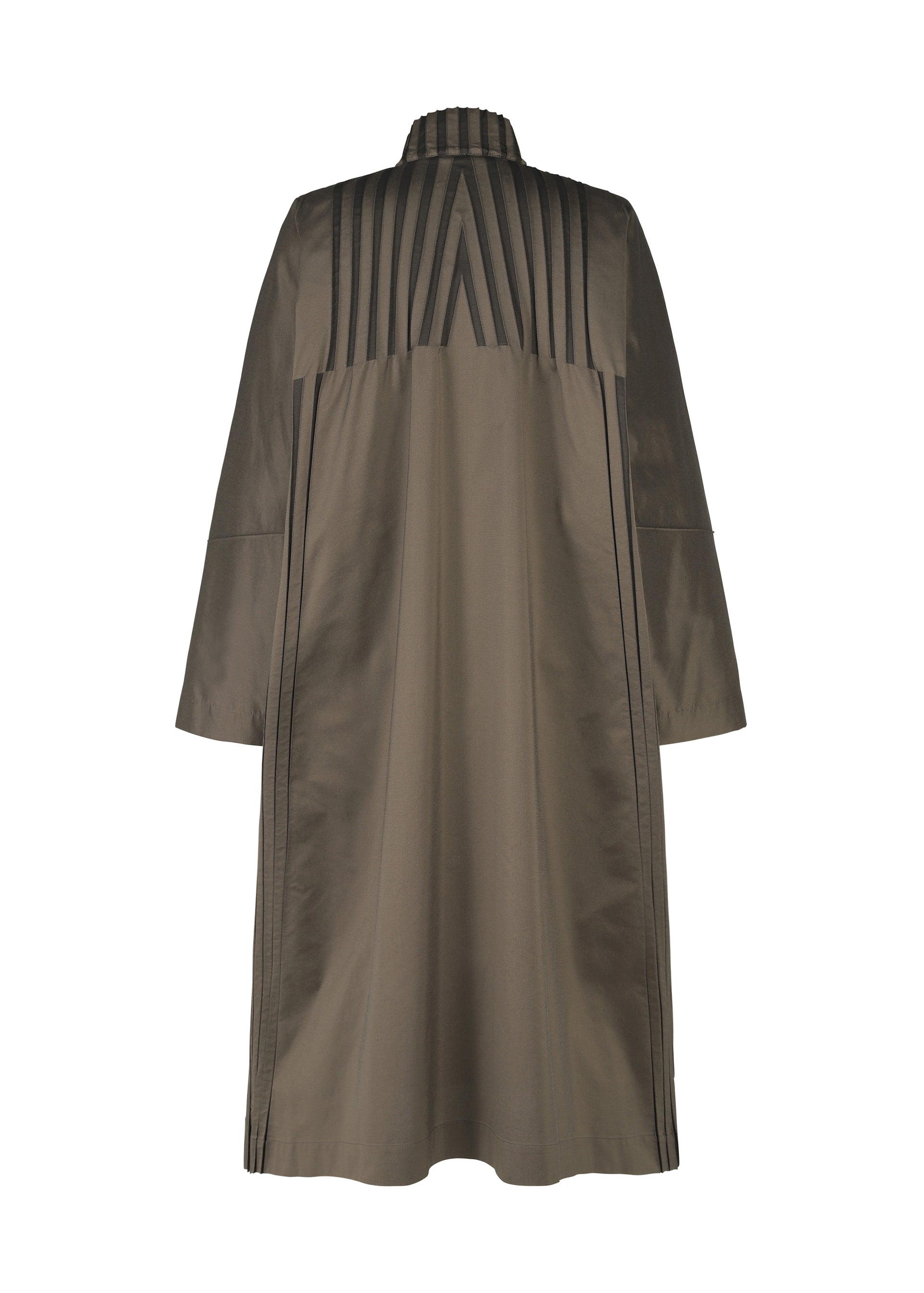 A detail shot of the A-Poc Able Issey Miyake TYPE S 001 1 coat.