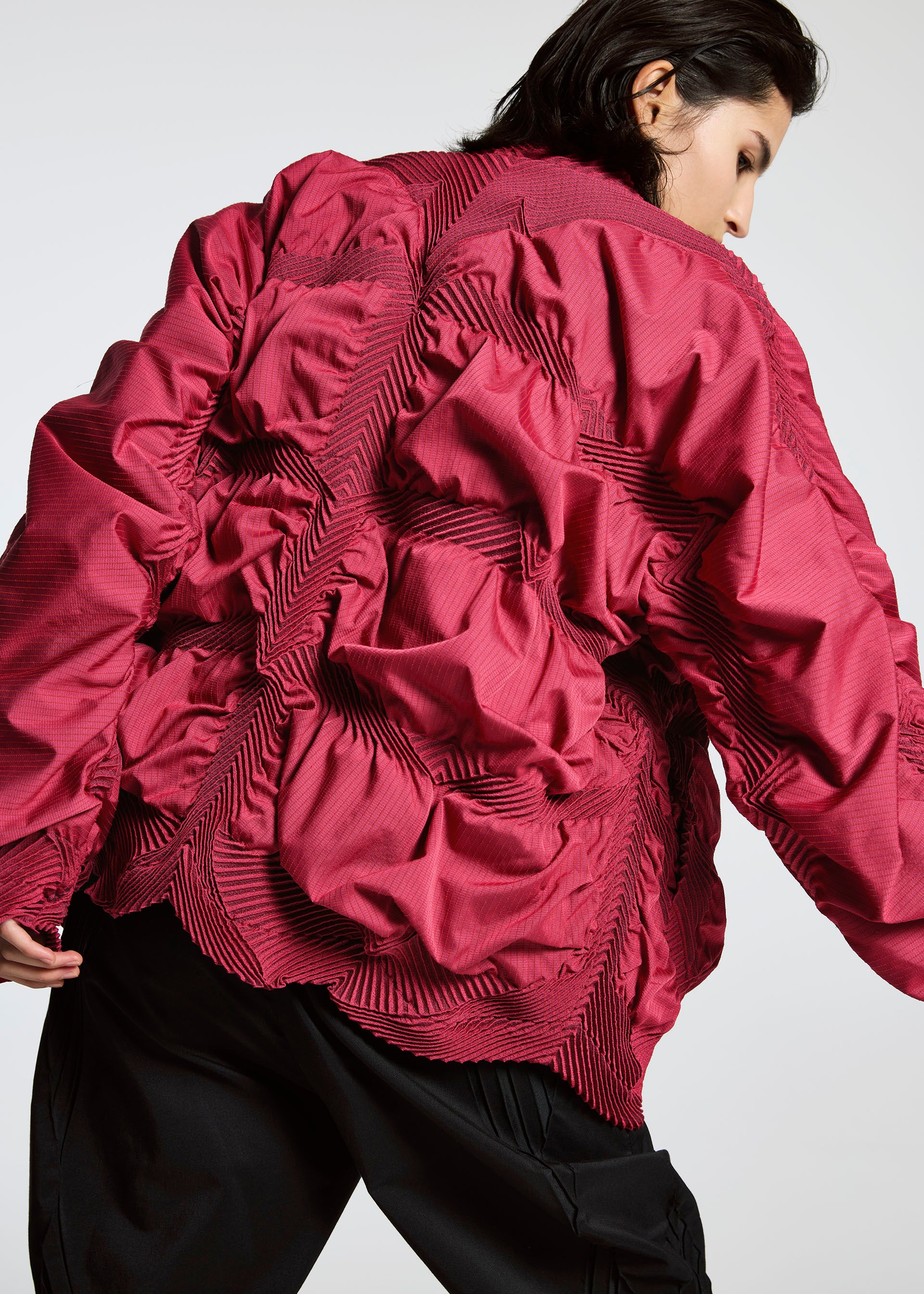 TYPE-O 021 Jacket Scarlet Red – ISSEY MIYAKE EU