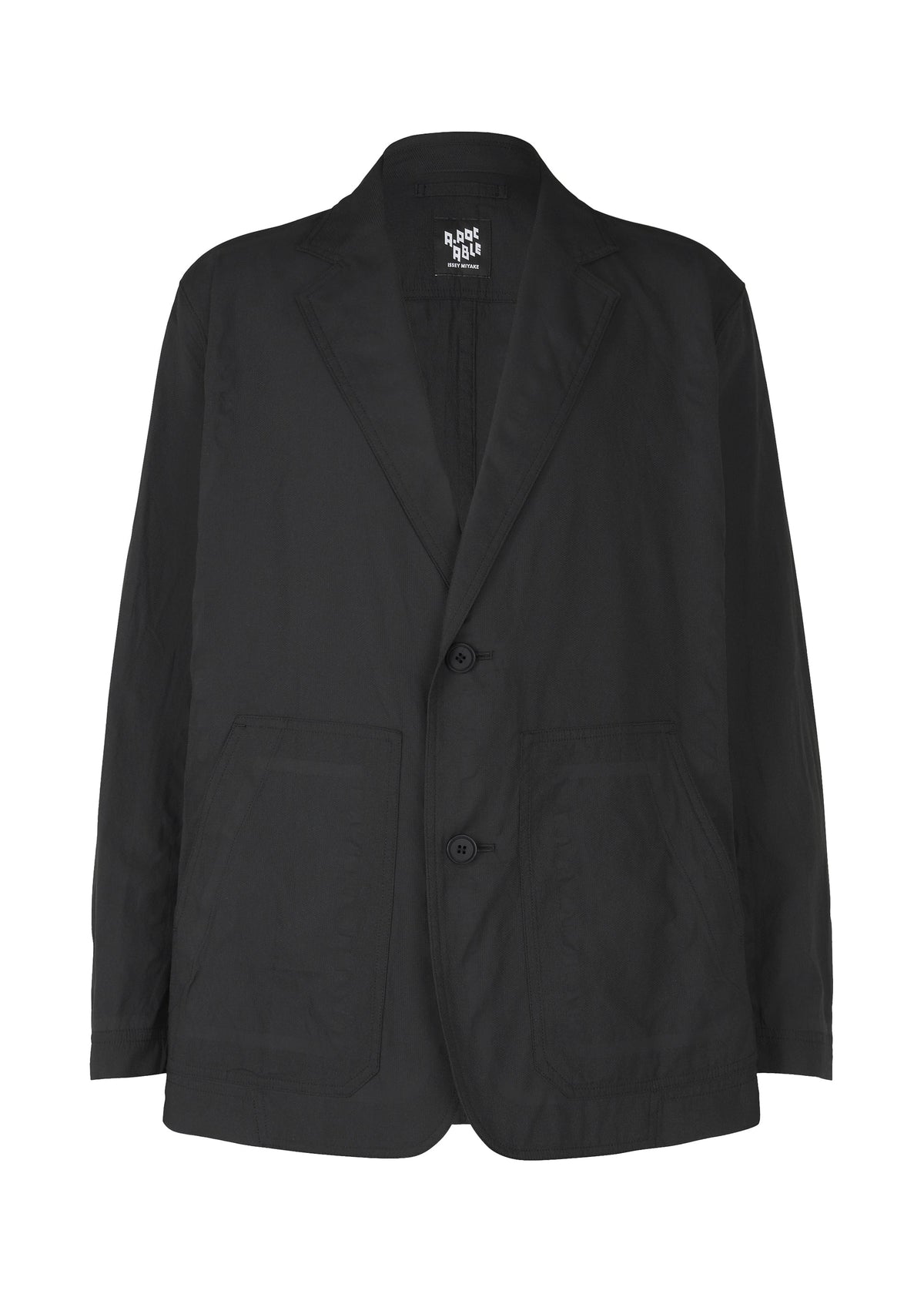 A product shot of the APOCABLE TYPE U 001 prêt à porter in black (15).