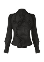 A product shot of the A-POC ABLE ISSEY MIYAKE TYPE O 003 jacket in black (15).