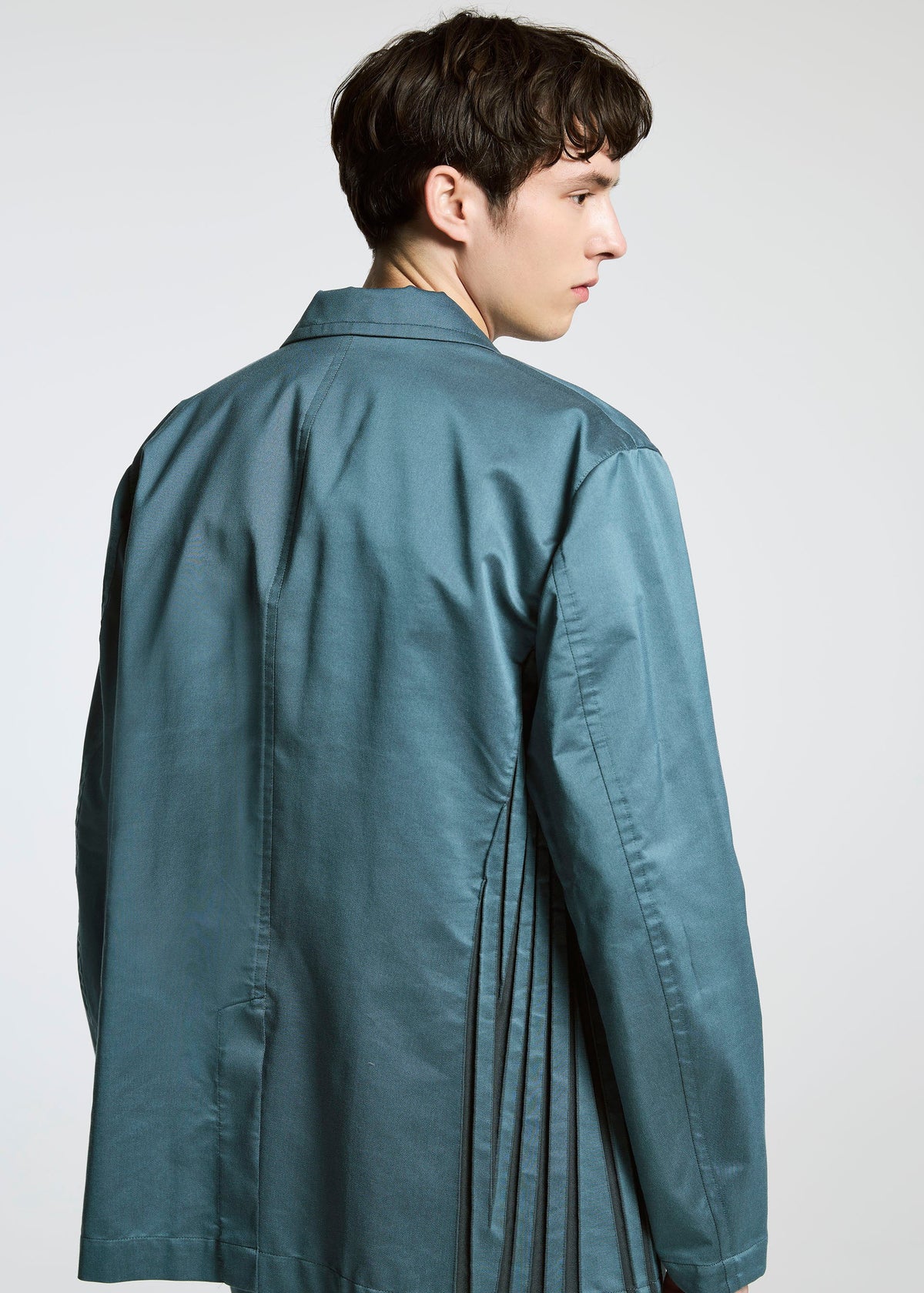 A model wears the A-Poc Able Issey Miyake TYPE S 001 2 jacket.