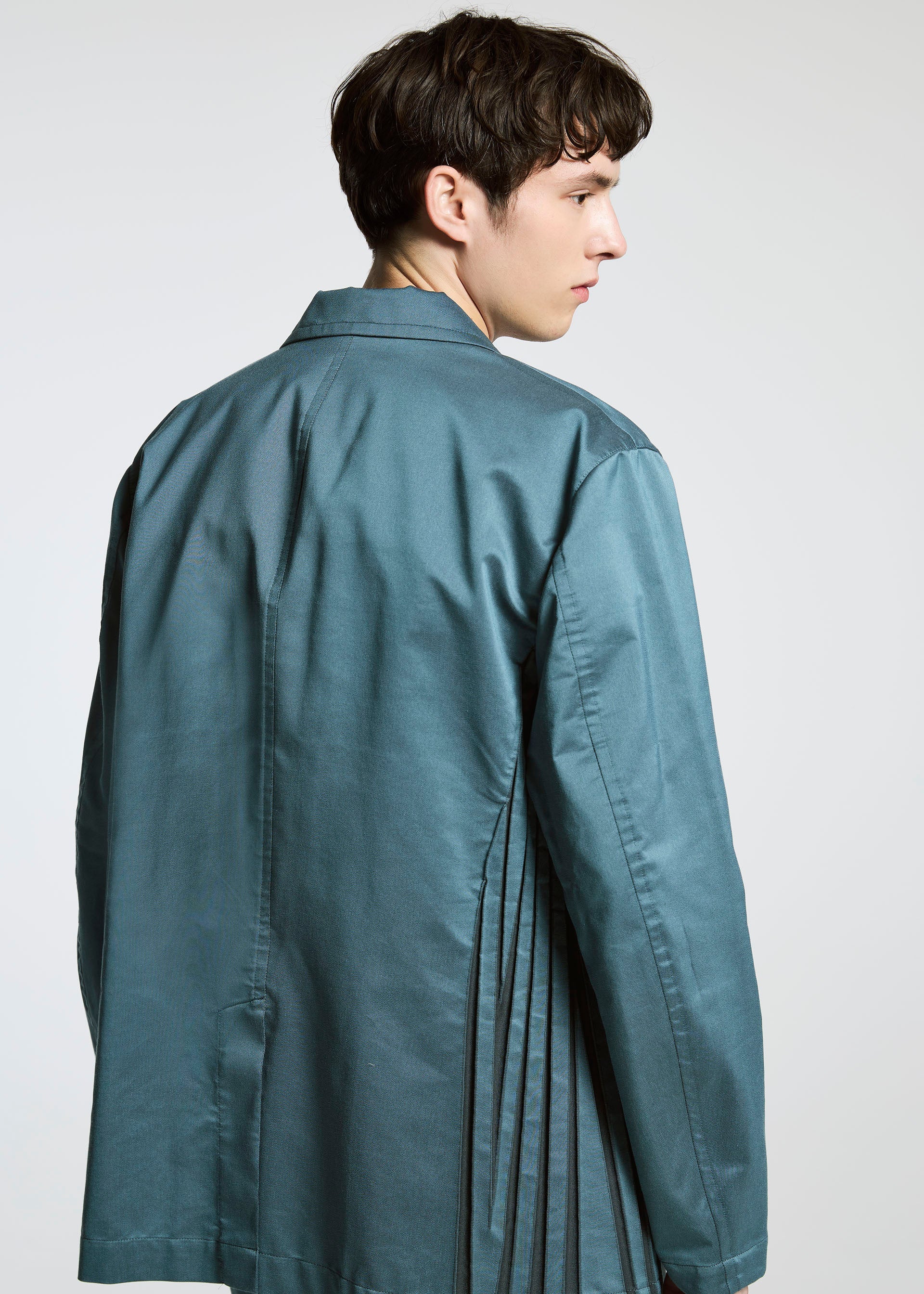 A model wears the A-Poc Able Issey Miyake TYPE S 001 2 jacket.