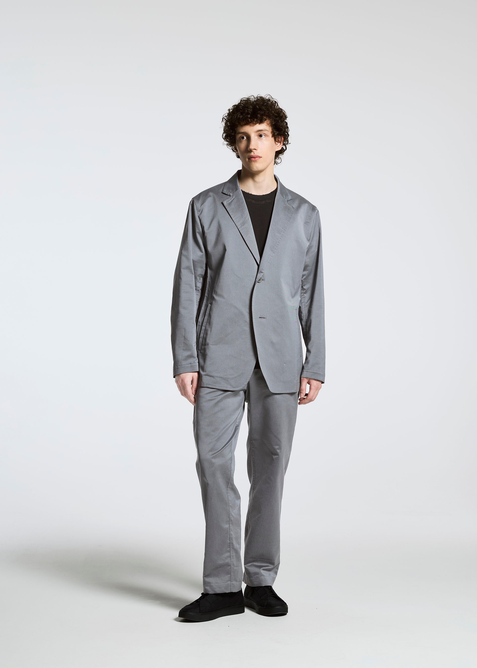 A model wears the A-Poc Able Issey Miyake TYPE S 001 2 jacket.