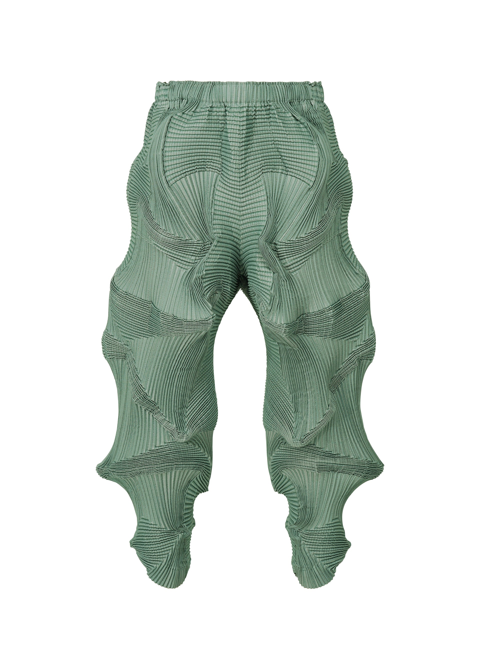TYPE-O 003 Trousers Light Green-hued