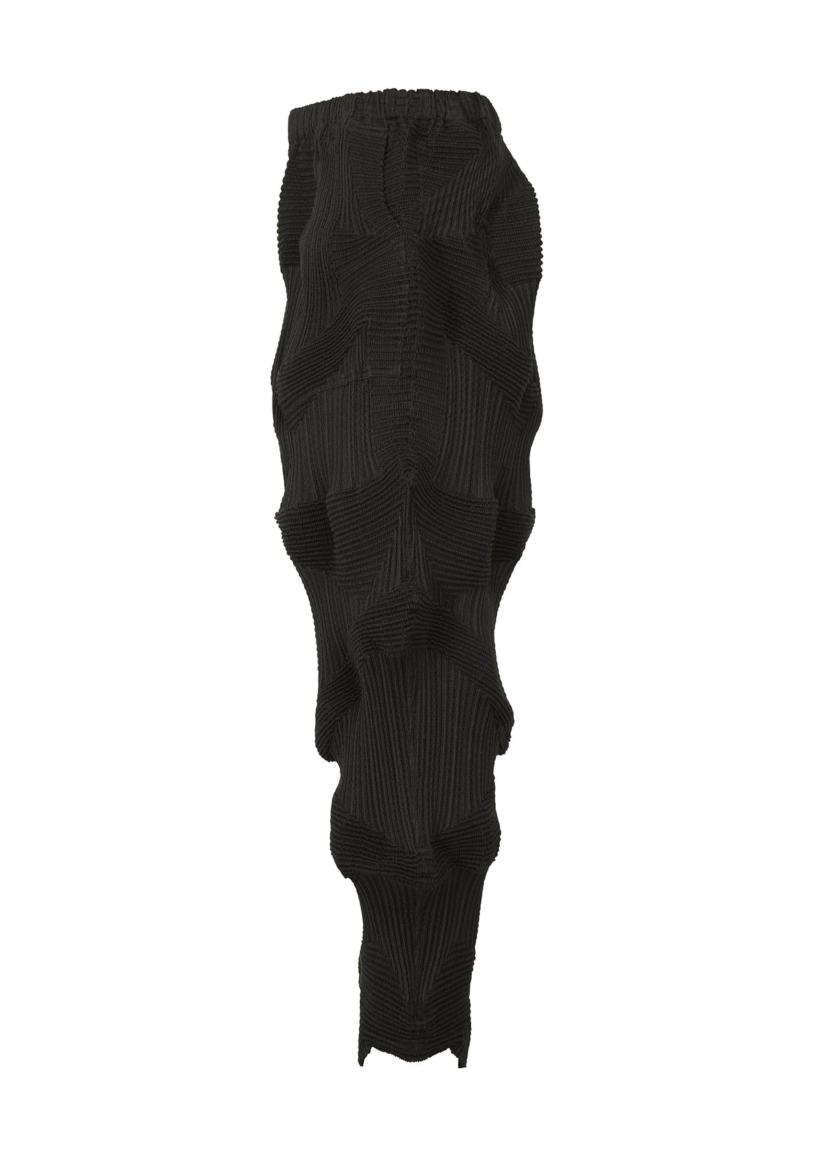 A detail shot of the A-Poc Able Issey Miyake TYPE O 020 trousers.