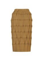 A detail shot of the A-Poc Able Issey Miyake TYPE O 015 skirt.