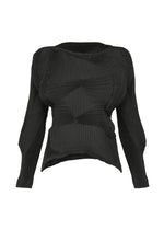 A product shot of the A-POC ABLE ISSEY MIYAKE TYPE O 003 shirt in black (15).