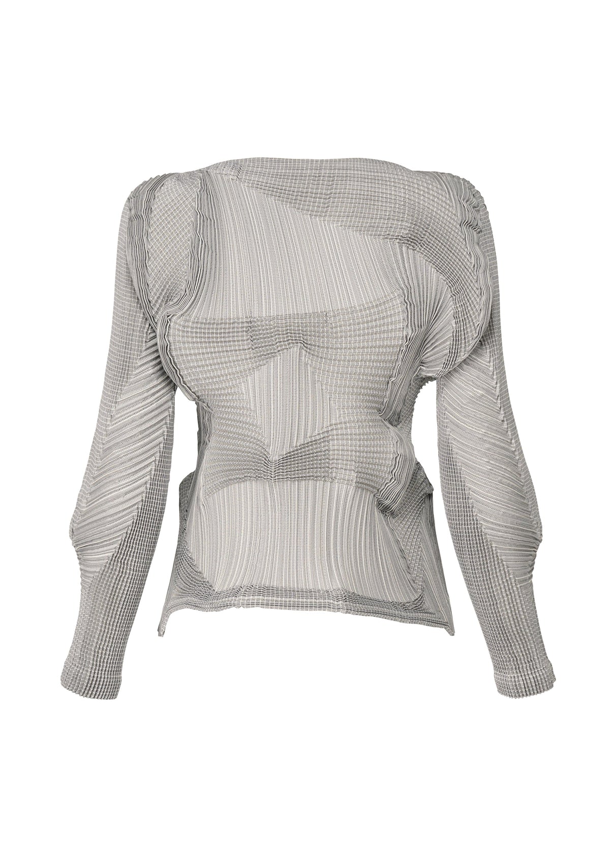 A detail shot of the A-POC ABLE ISSEY MIYAKE TYPE O 003 shirt.